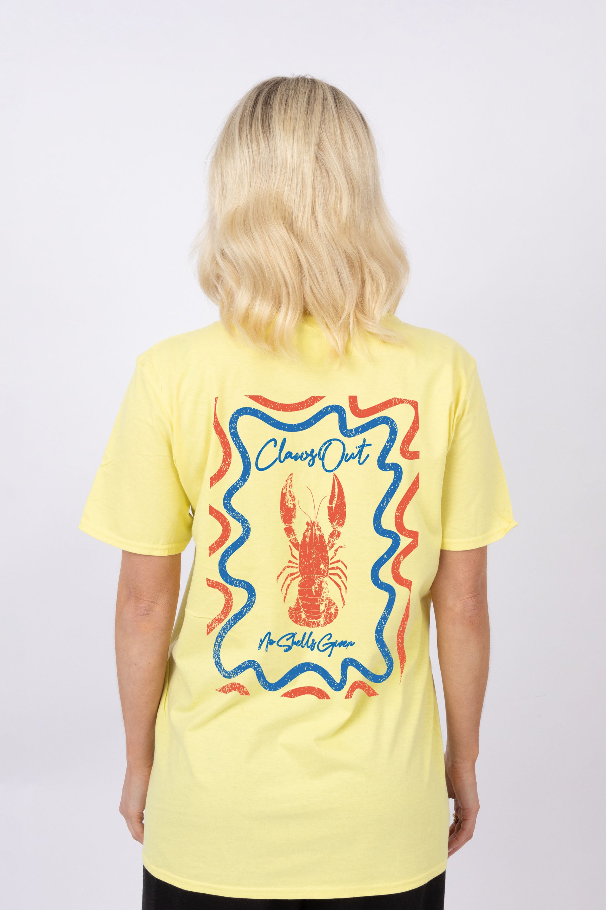 Claws Out Seafood Printed T-Shirt (Custom Pack)