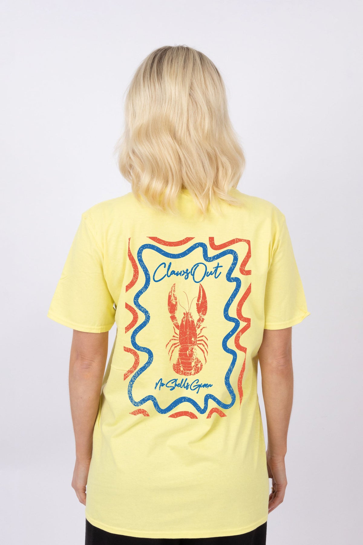Claws Out Seafood Printed T-Shirt