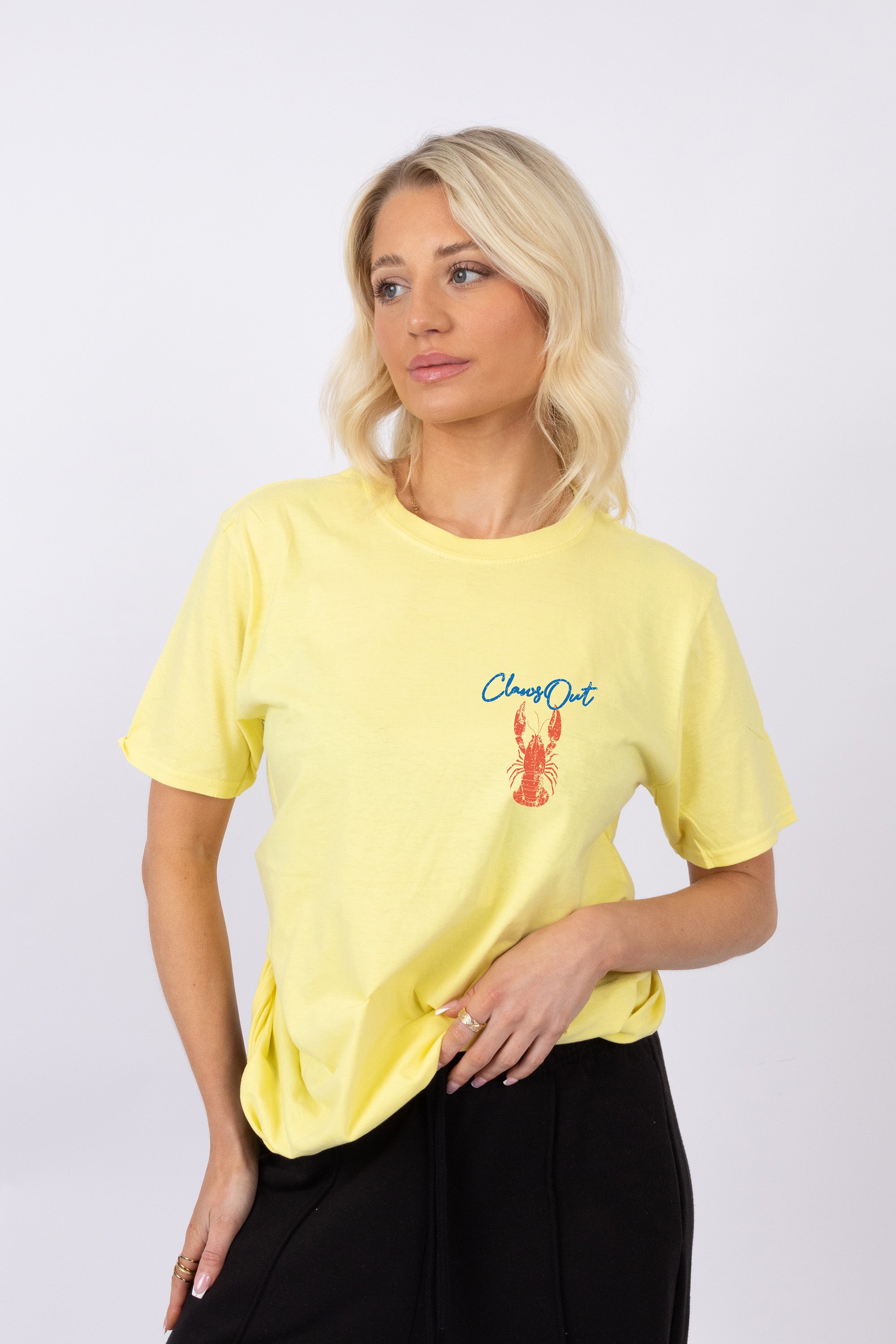 Claws Out Seafood Printed T-Shirt (Custom Pack)