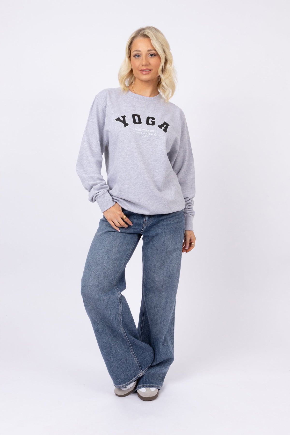 Yoga Printed Sweatshirt