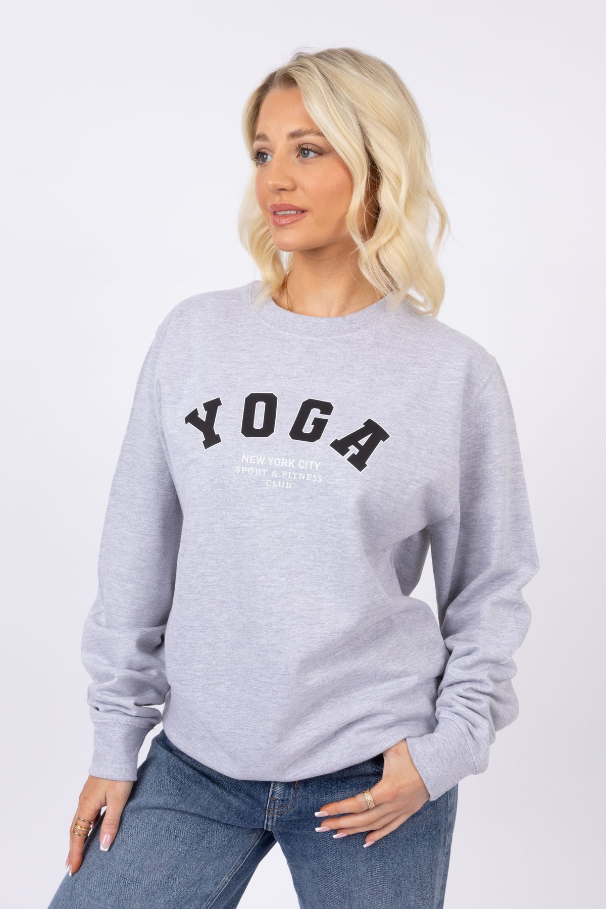 Yoga Printed Sweatshirt