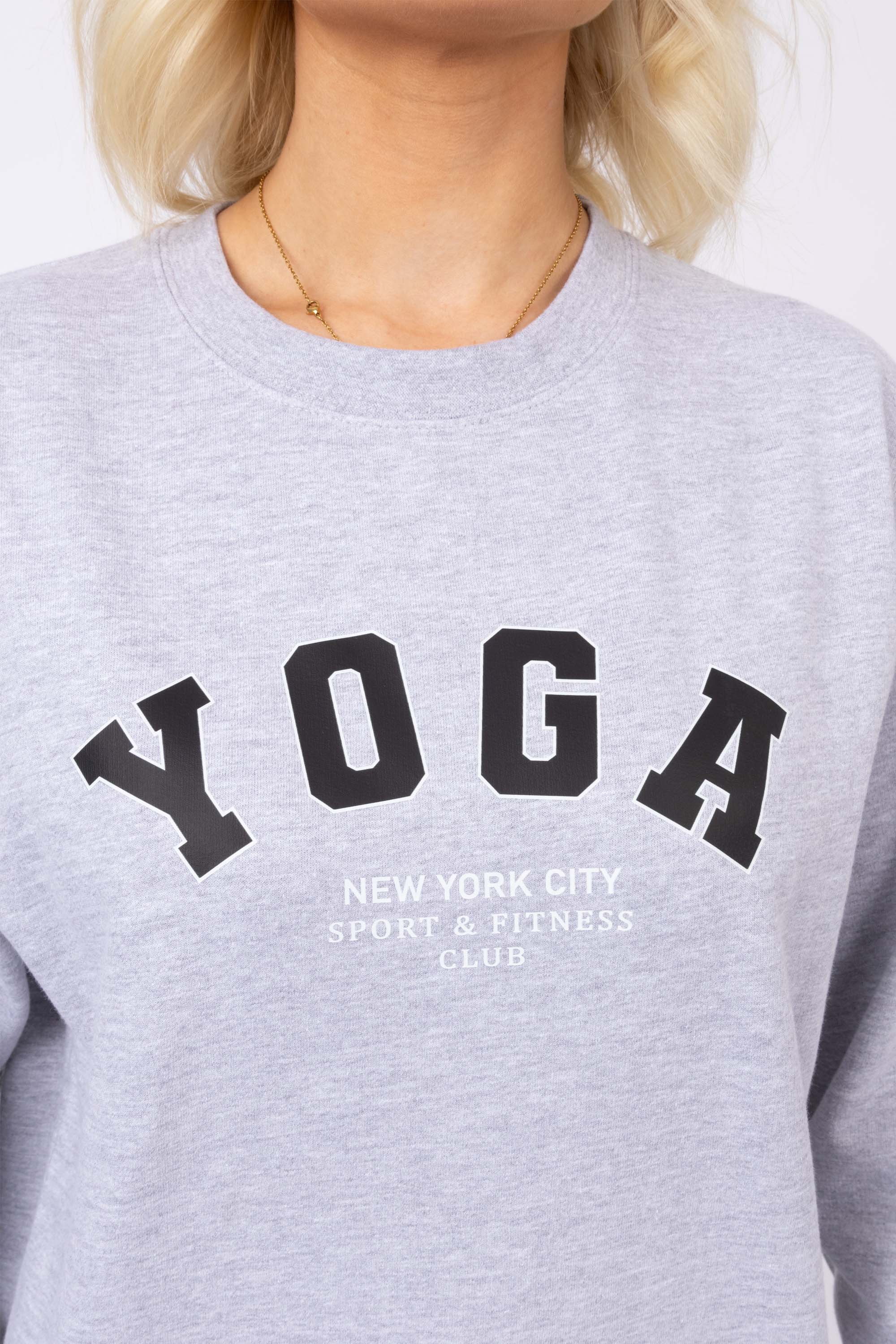 Yoga Printed Sweatshirt