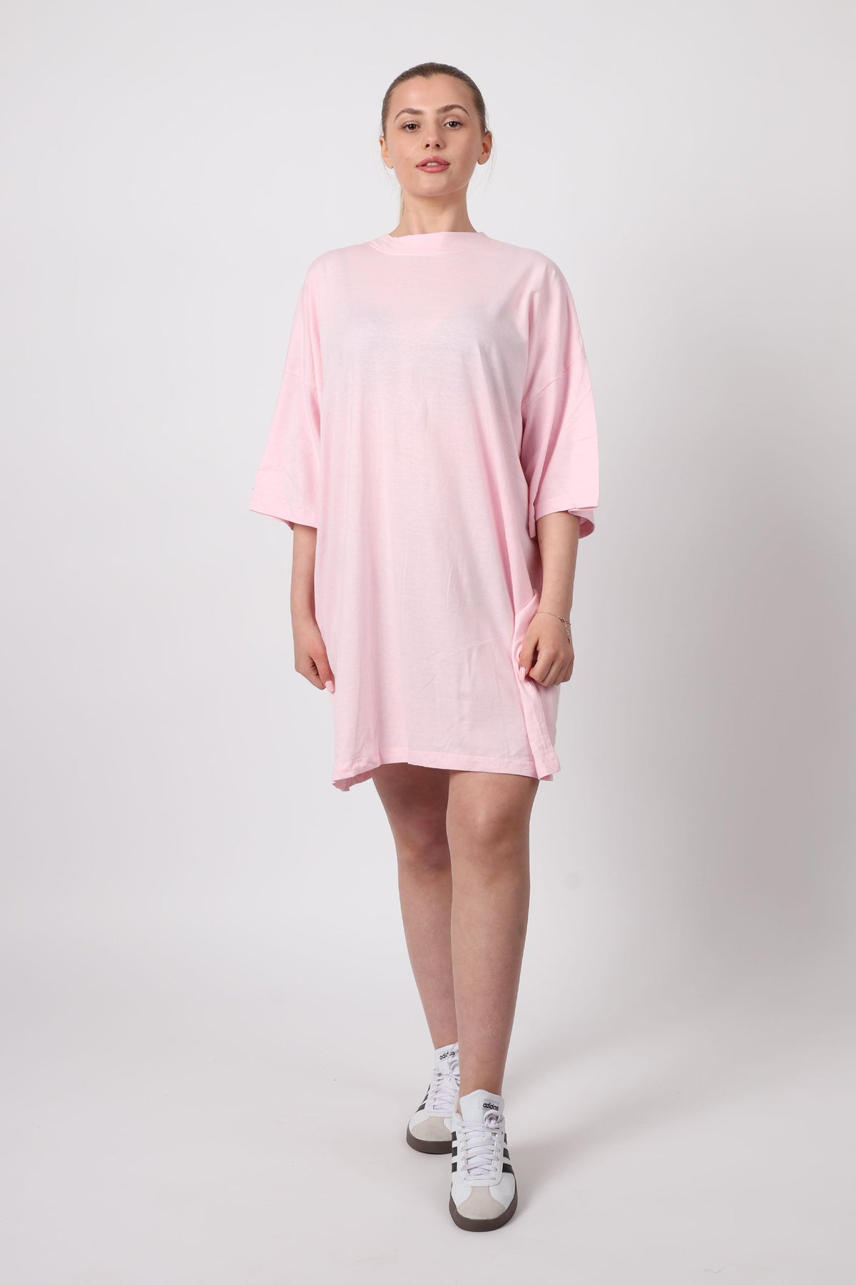 Oversized Stretch Jersey T-Shirt Dress (Pack of 6)