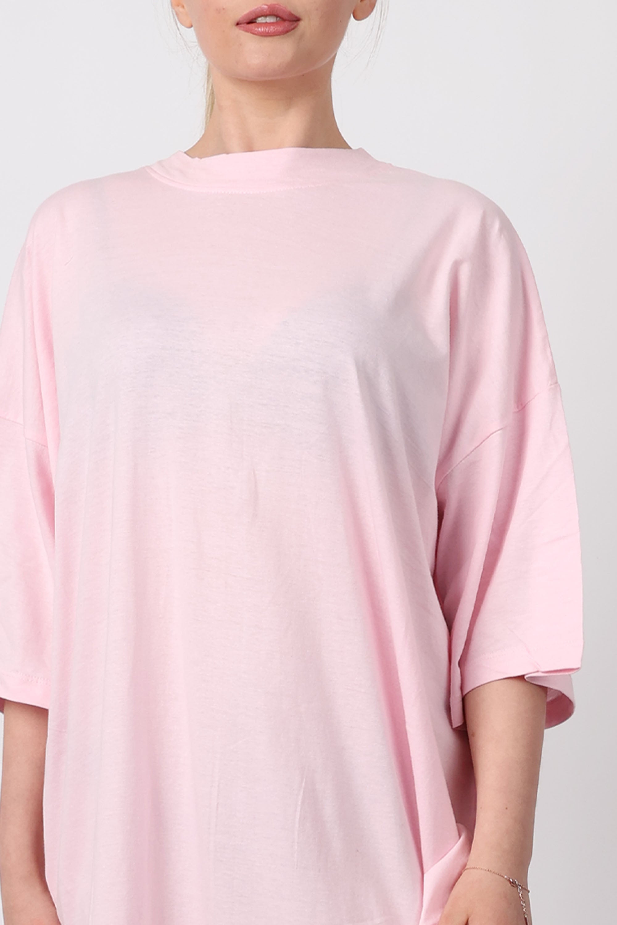 Oversized Stretch Jersey T-Shirt Dress (Pack of 6)