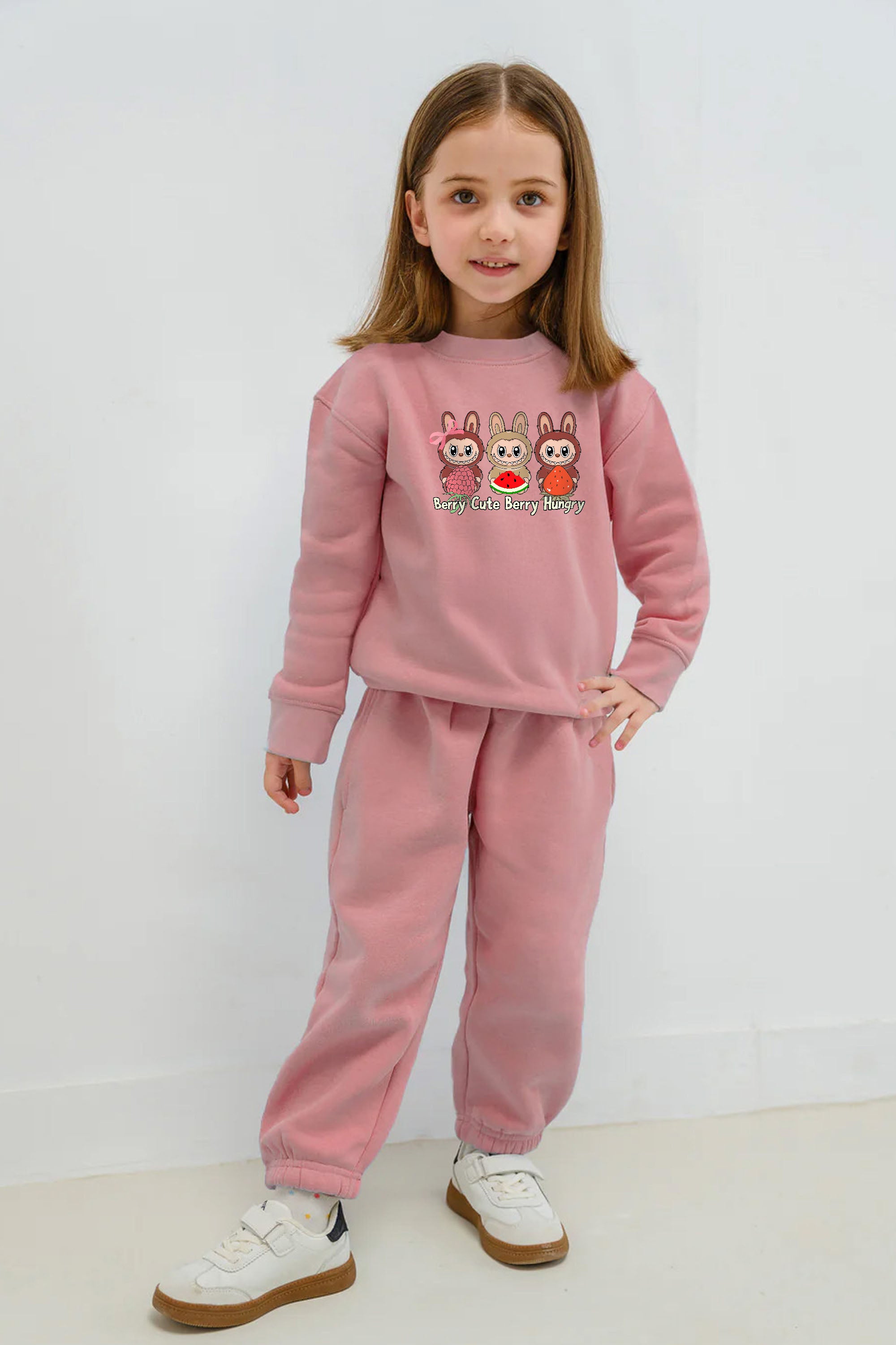 Kids Premium Berry Cute Labubu Printed Sweatshirt (Pack of 5)