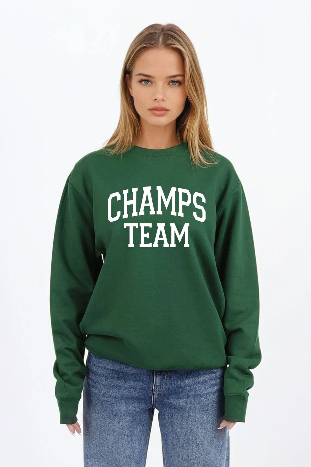 Vintage Champs Team Printed Sweatshirt