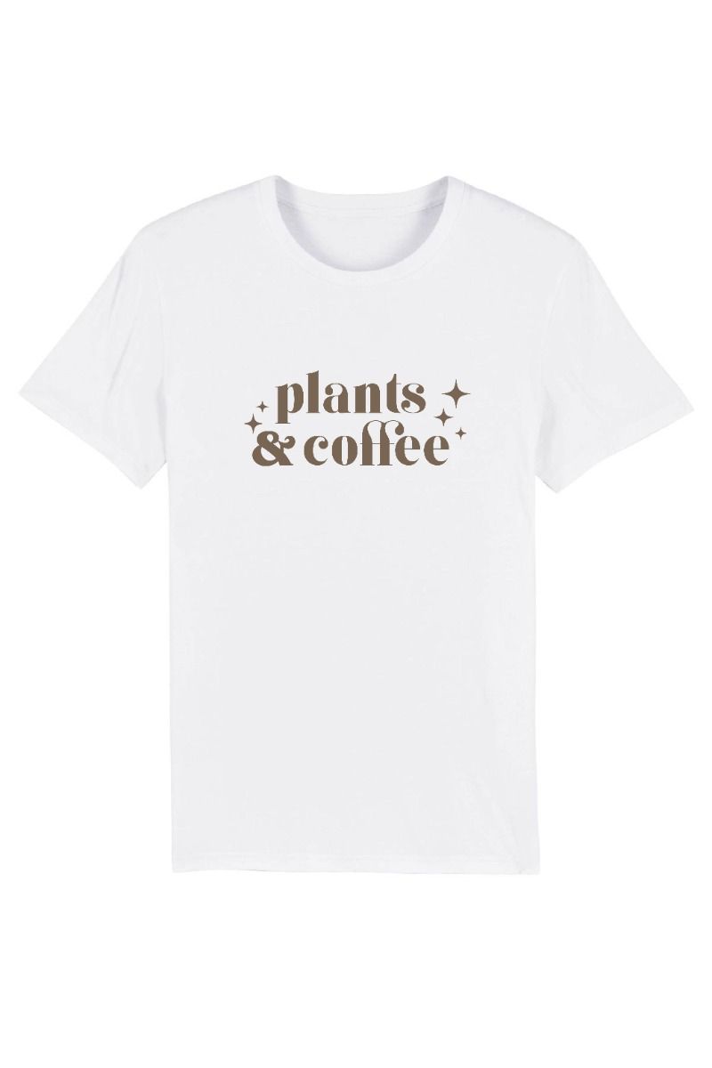 Plants and Coffee Printed Oversized T-Shirt (Pack of 6)
