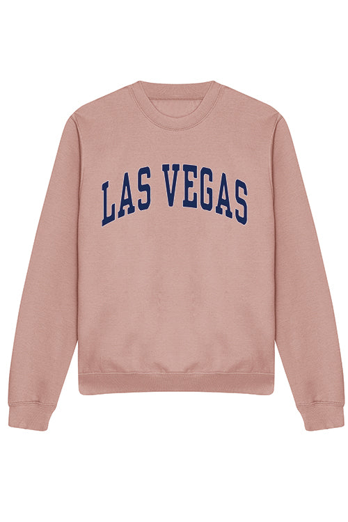 LAS VEGAS SWEATSHIRT IN DUSTY PINK (Custom Pack)