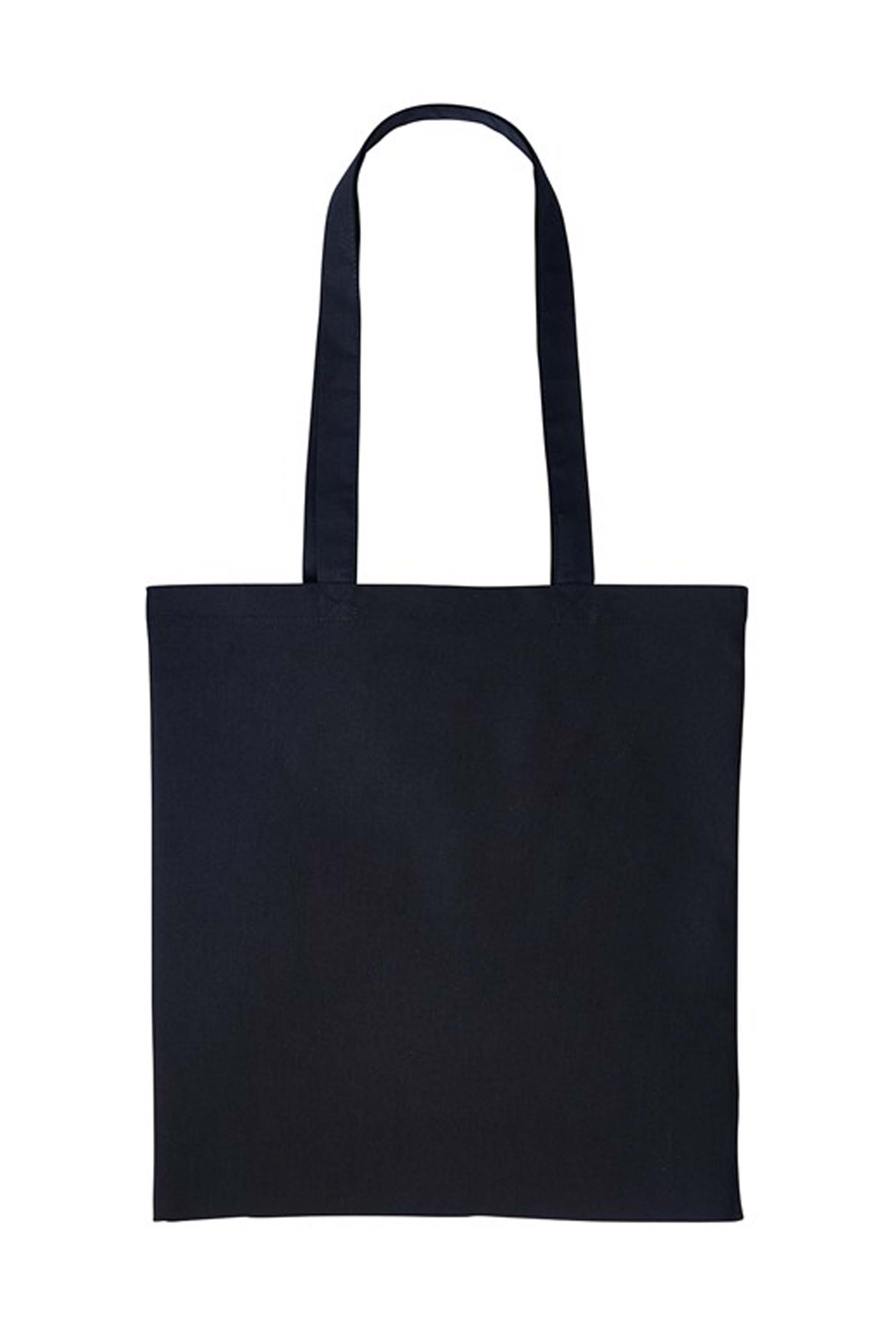 Custom Printed Cotton Shopper Long Handle Canvas Bag