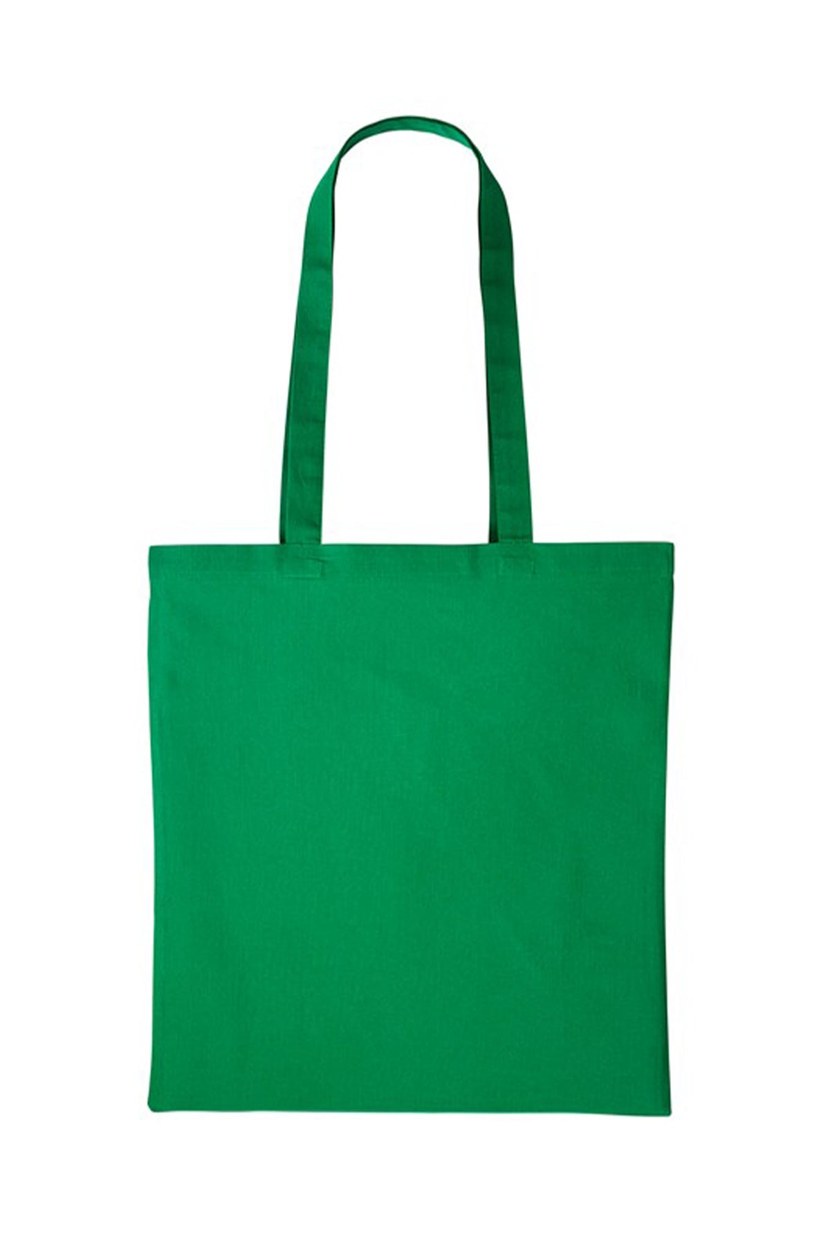 Custom Printed Cotton Shopper Long Handle Canvas Bag