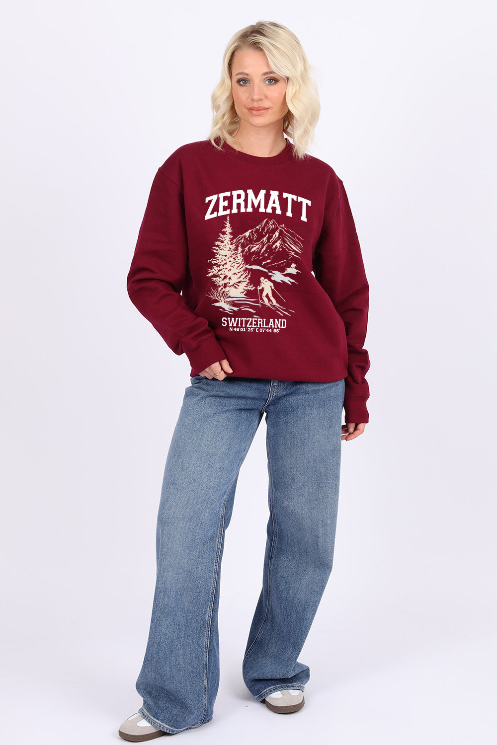 Zermatt Printed Sweatshirt