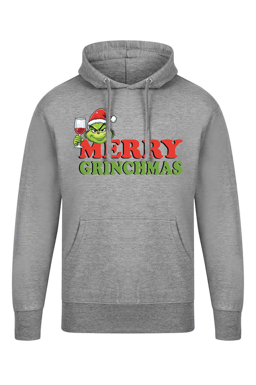 Merry Grinchmas Printed Hoodie |Christmas Jumper (Pack of 6)