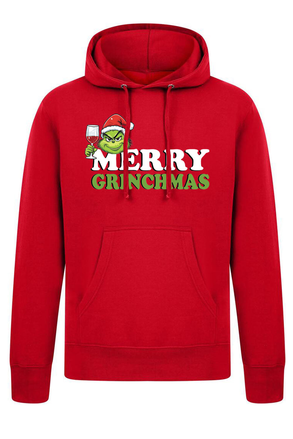 Merry Grinchmas Printed Hoodie |Christmas Jumper (Pack of 6)