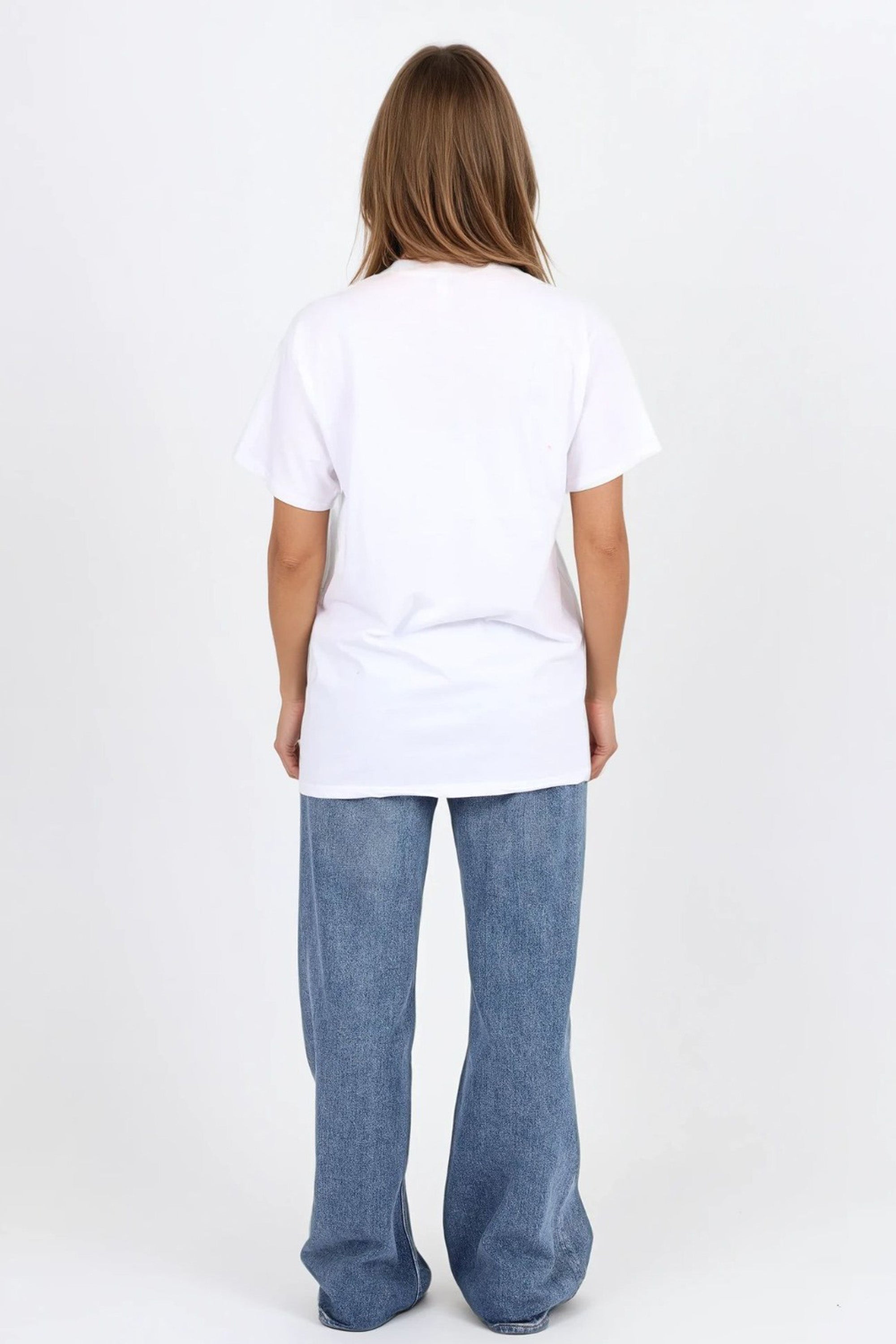 Regular Fit T-shirt in Comic Style Labubu Print