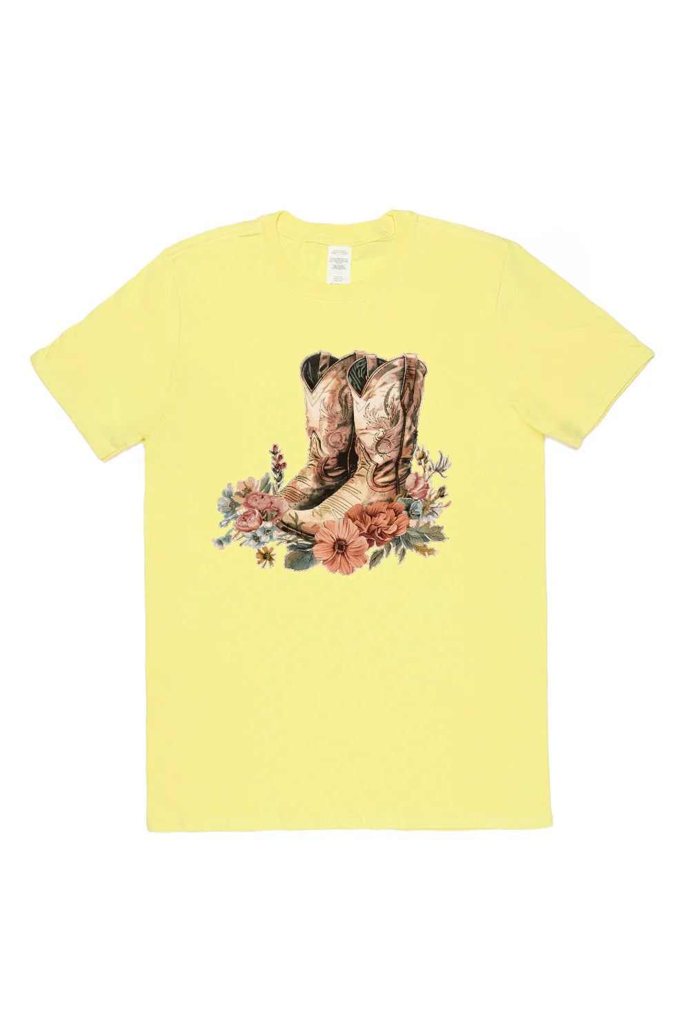 Cowboy boots with flowers T-Shirt