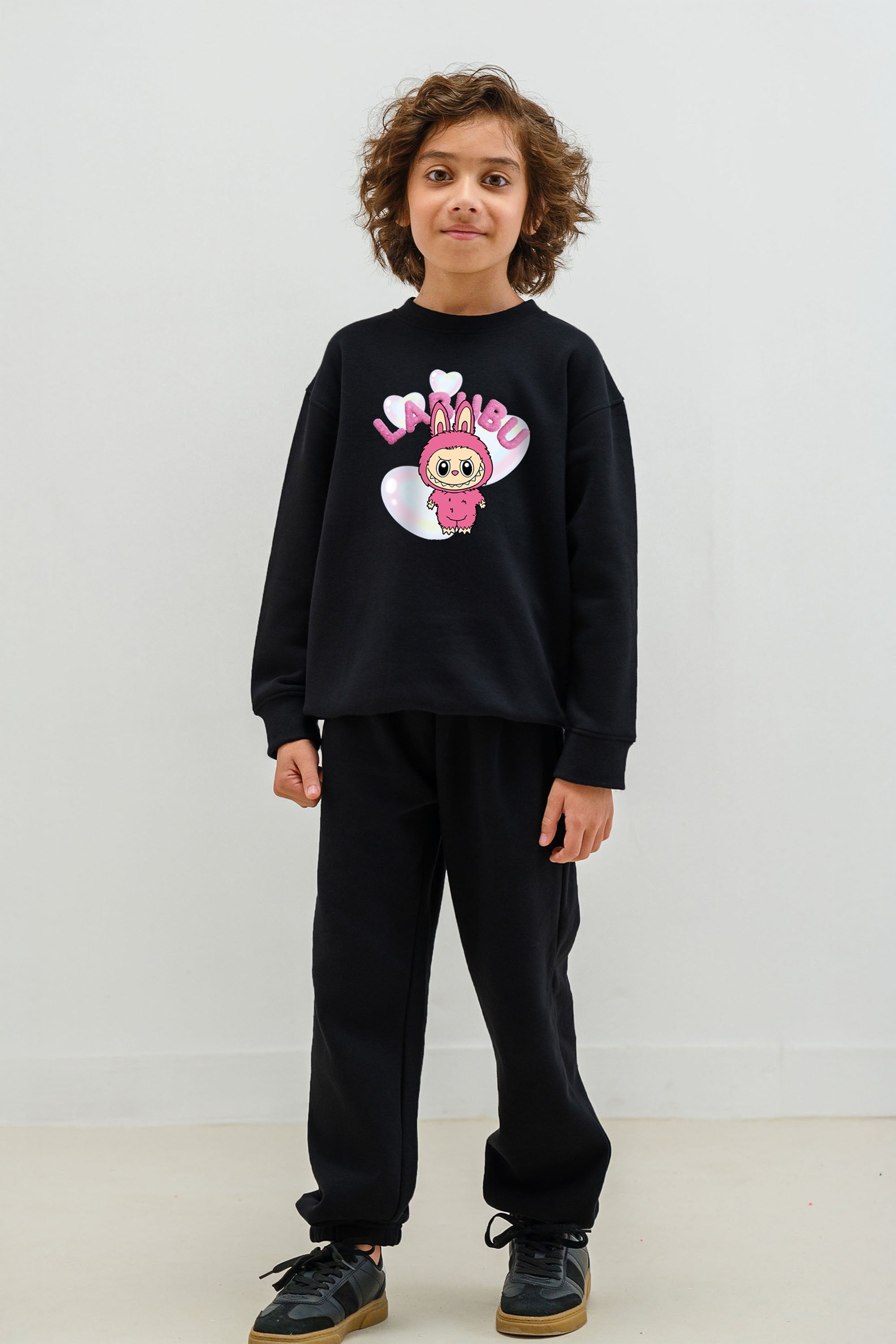 Kids Premium Cute Labubu Printed Sweatshirt (Pack of 5)