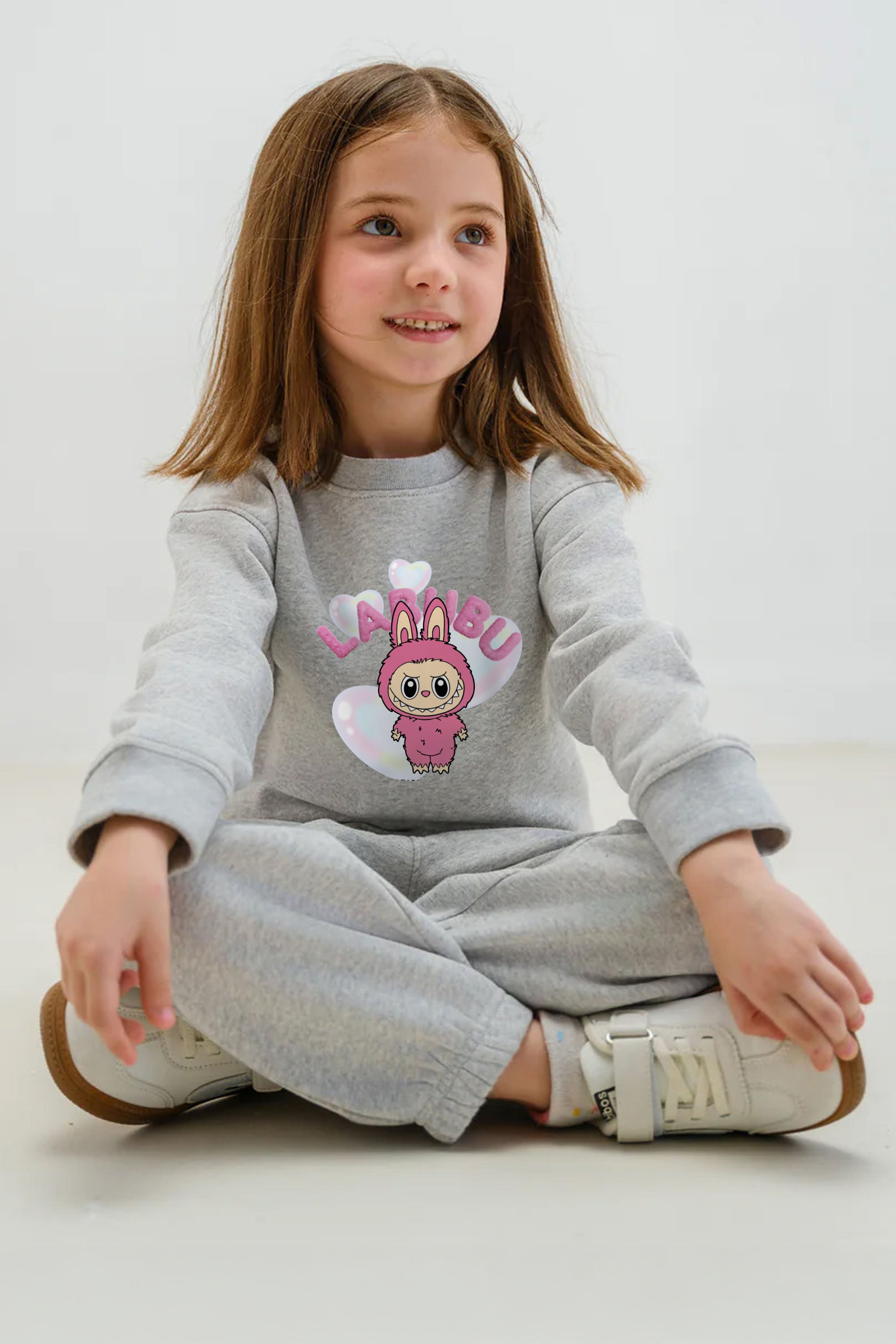 Kids Premium Cute Labubu Printed Sweatshirt (Pack of 5)