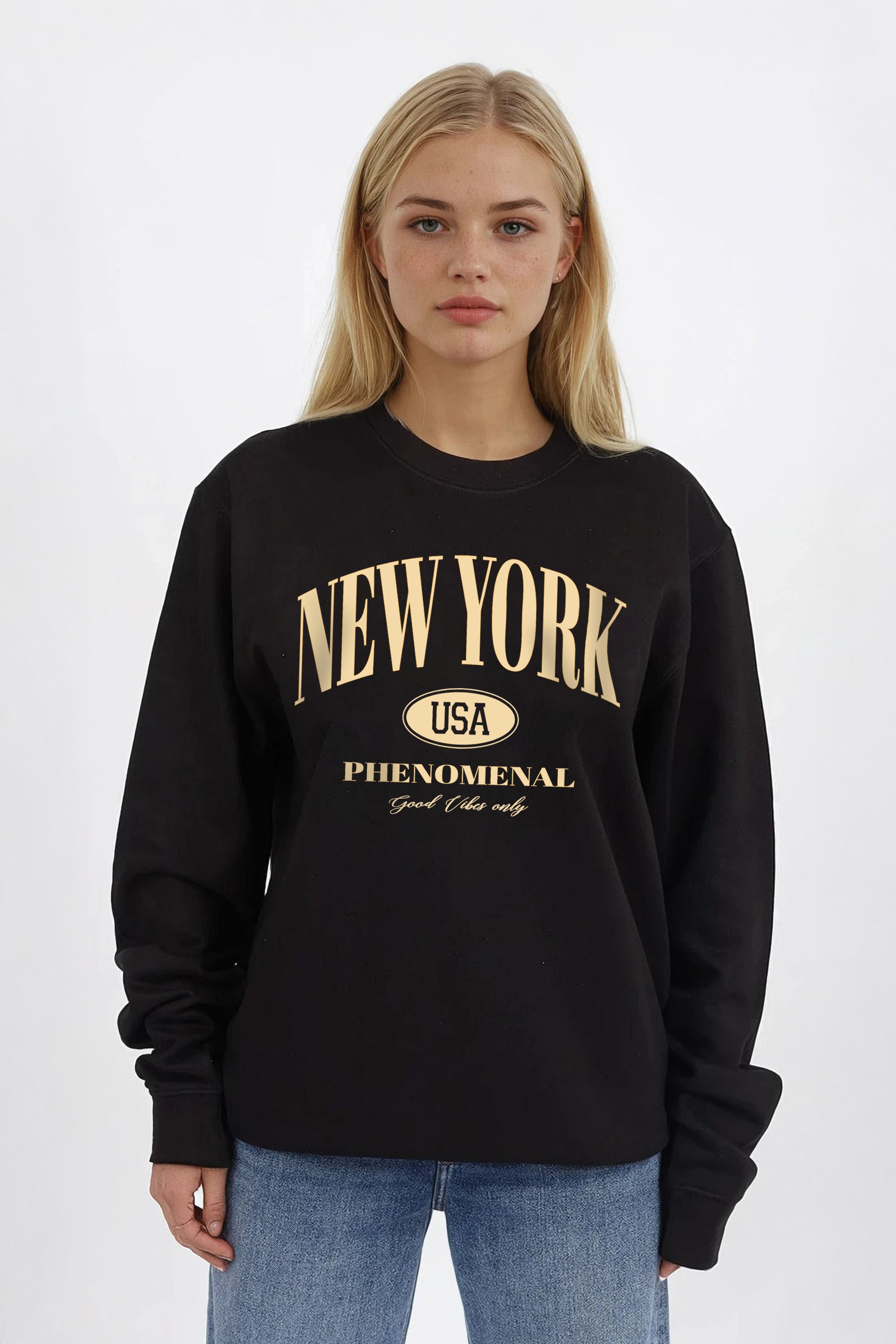 New York Phenomenal Printed Sweatshirt