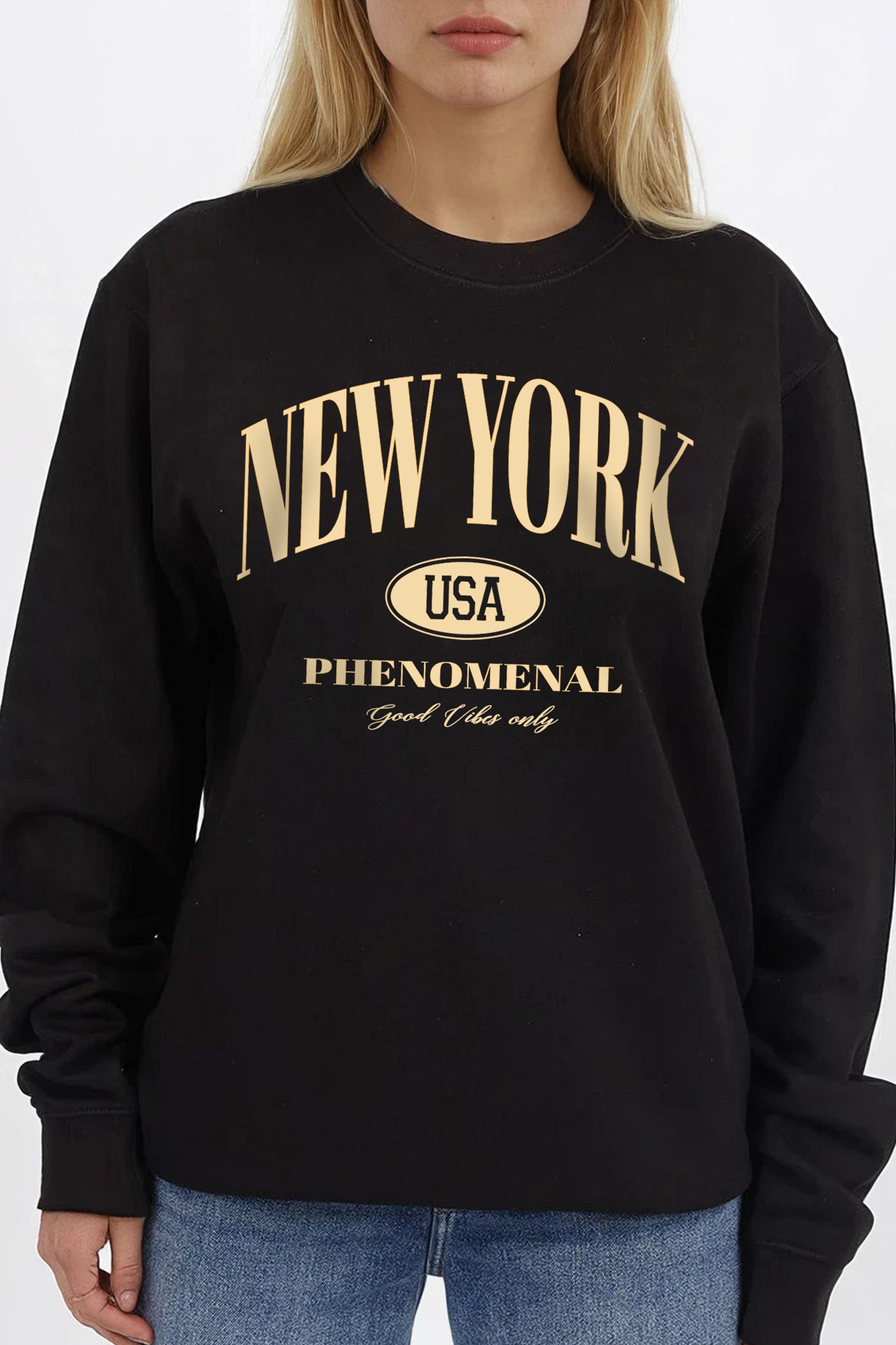 New York Phenomenal Printed Sweatshirt
