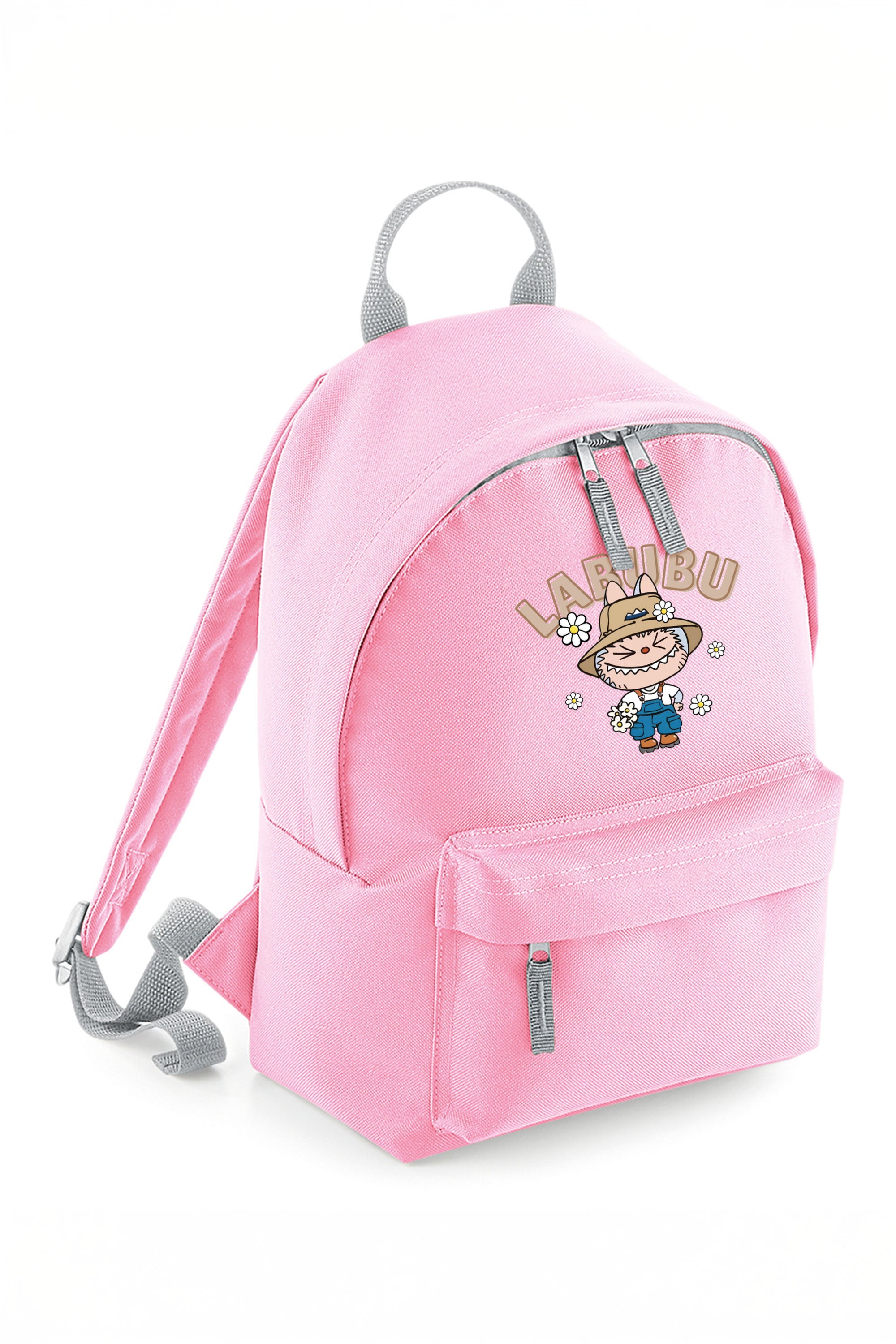 Labubu Daisy Farmer Printed Mini Backpack