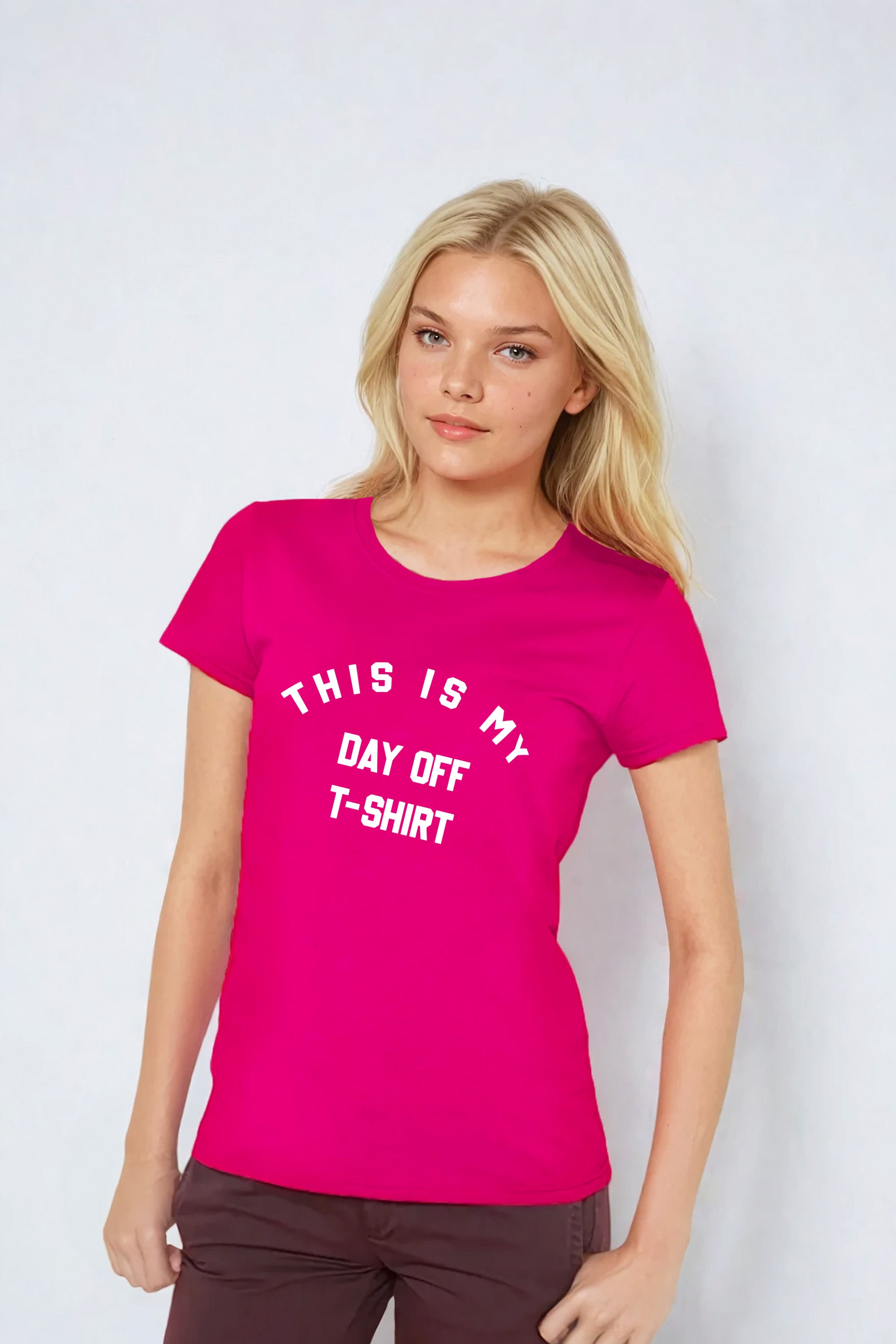 Day Off Printed T-Shirt (Custom Pack)