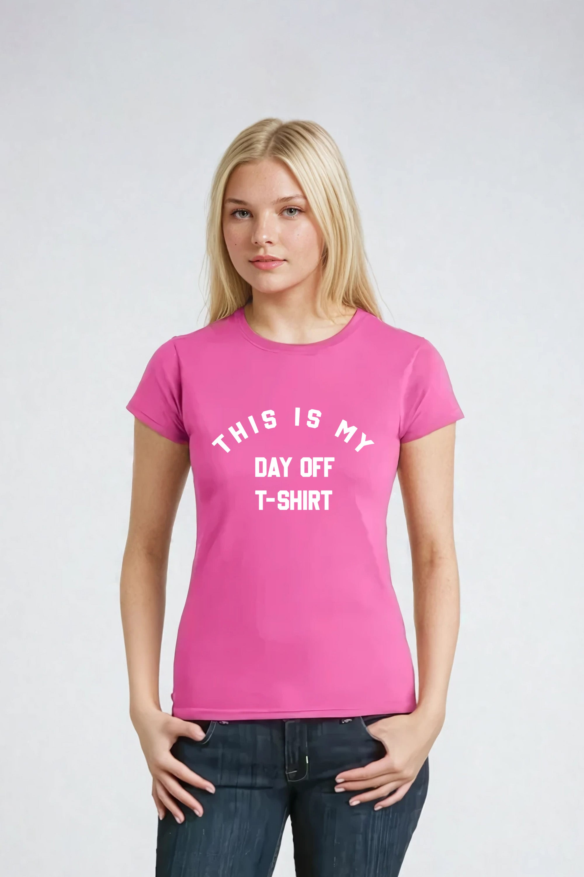 Day Off Printed T-Shirt (Custom Pack)