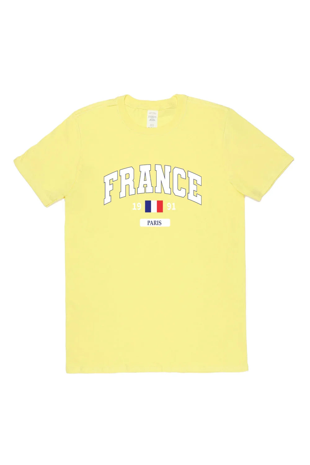 France Paris Printed T-Shirt