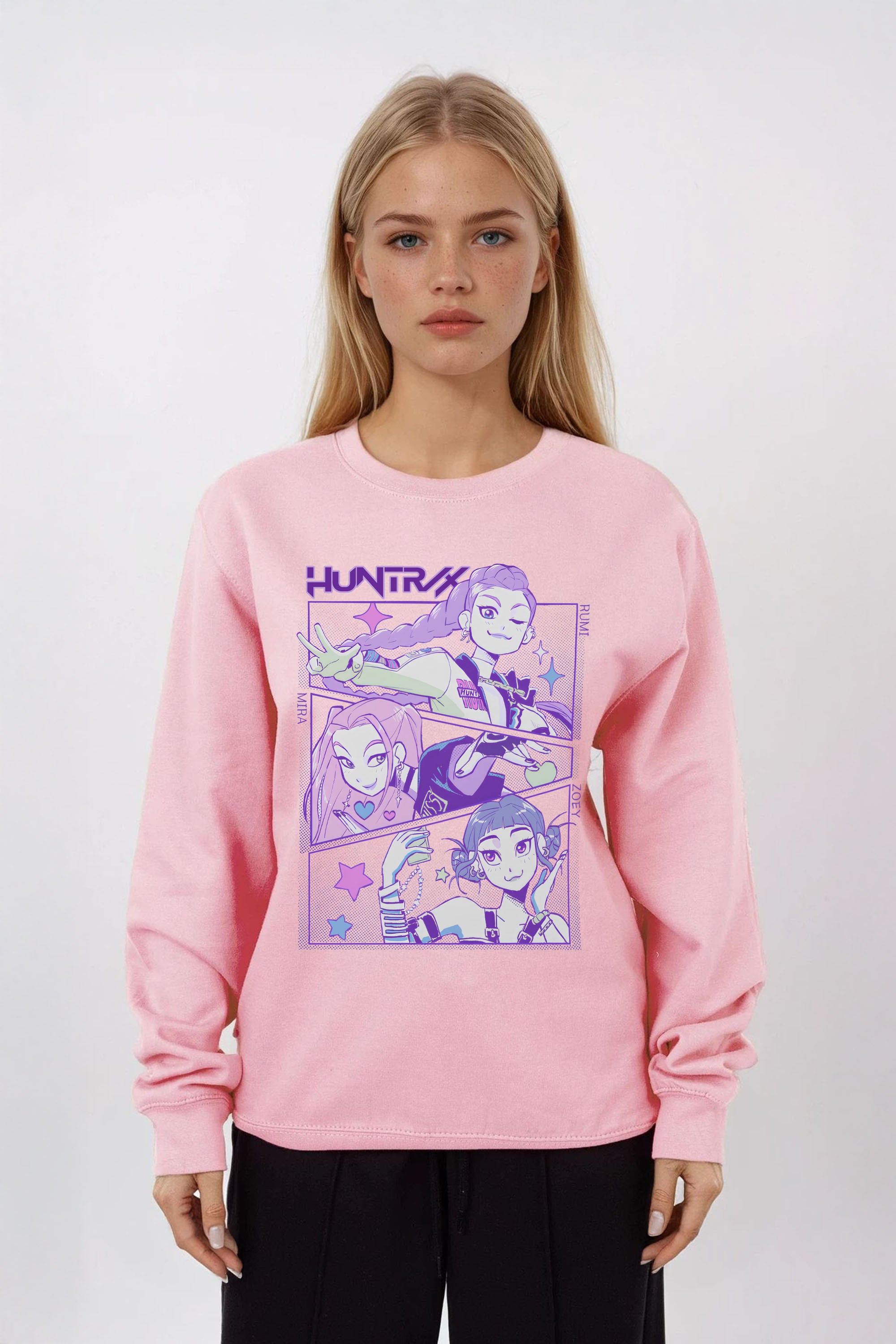 Huntrix K-pop Anime Printed Sweatshirt