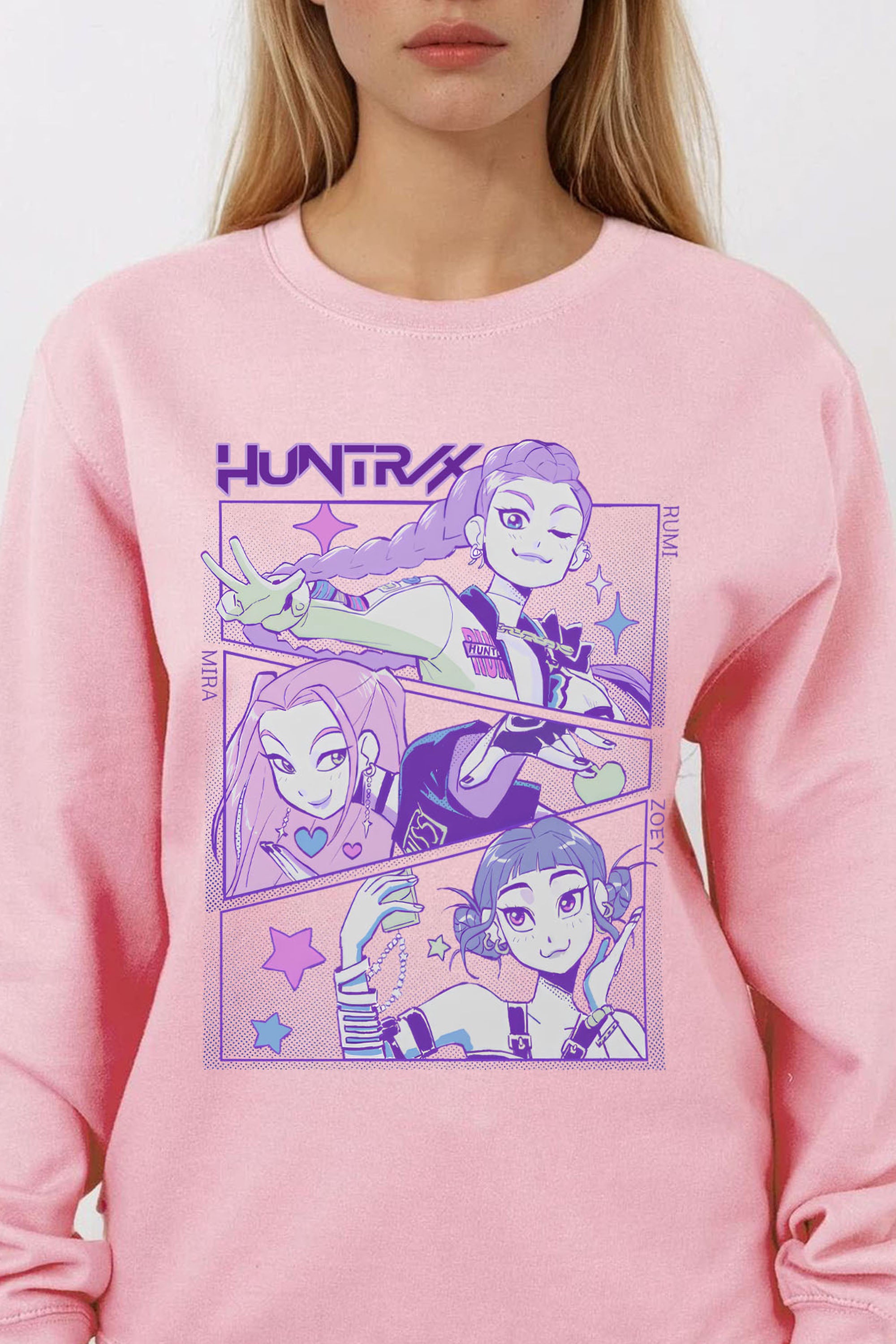 Huntrix K-pop Anime Printed Sweatshirt