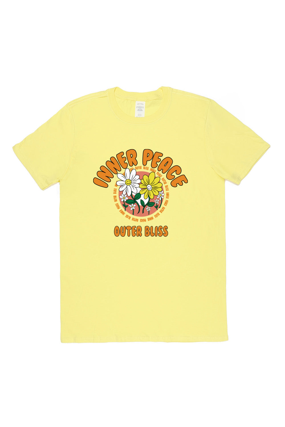 Inner Peace T-Shirt in Yellow (Custom Packs)