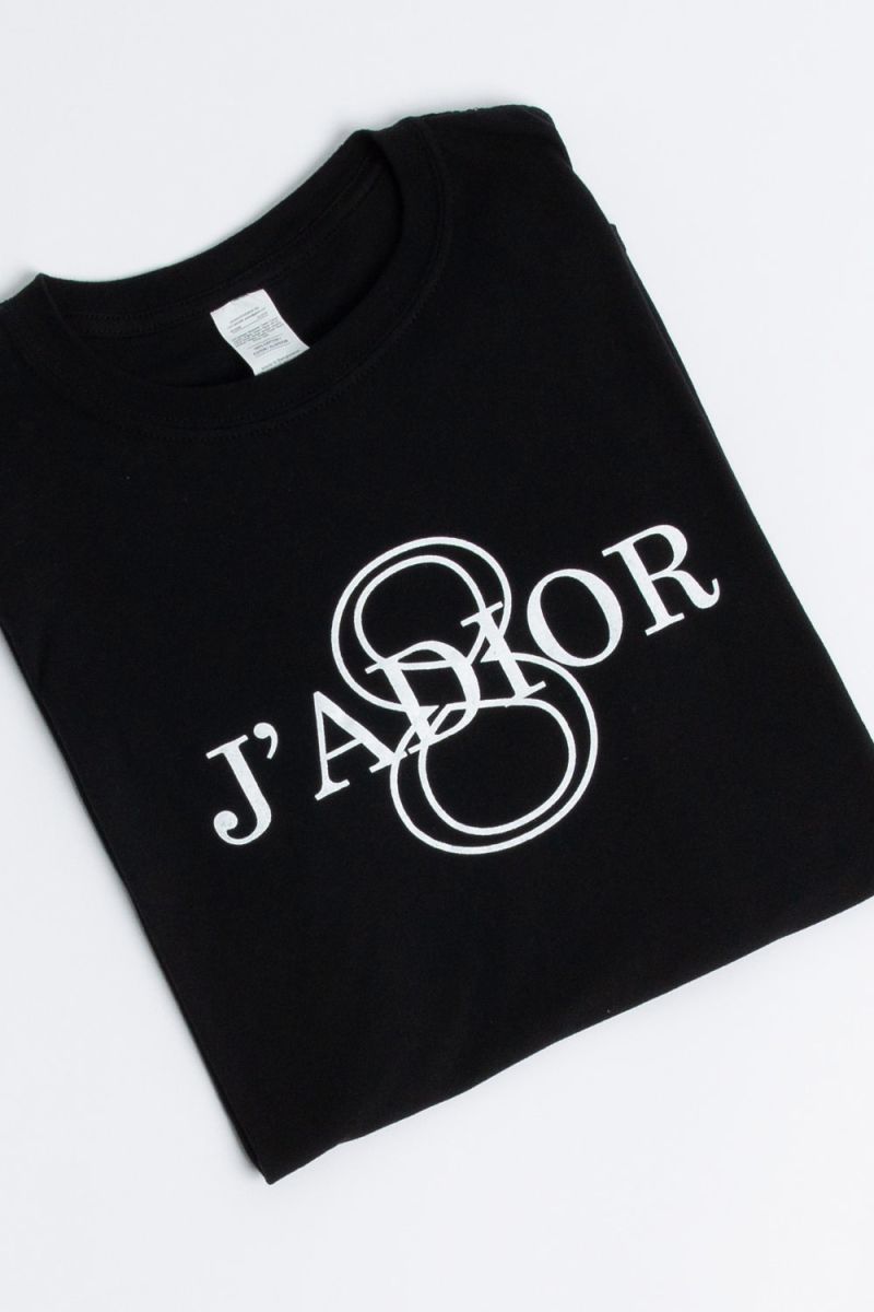 J'adior 8 Slogan Oversized T-Shirt (Pack of 6)