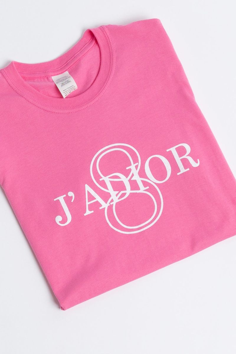 J'adior 8 Slogan Oversized T-Shirt (Pack of 6)