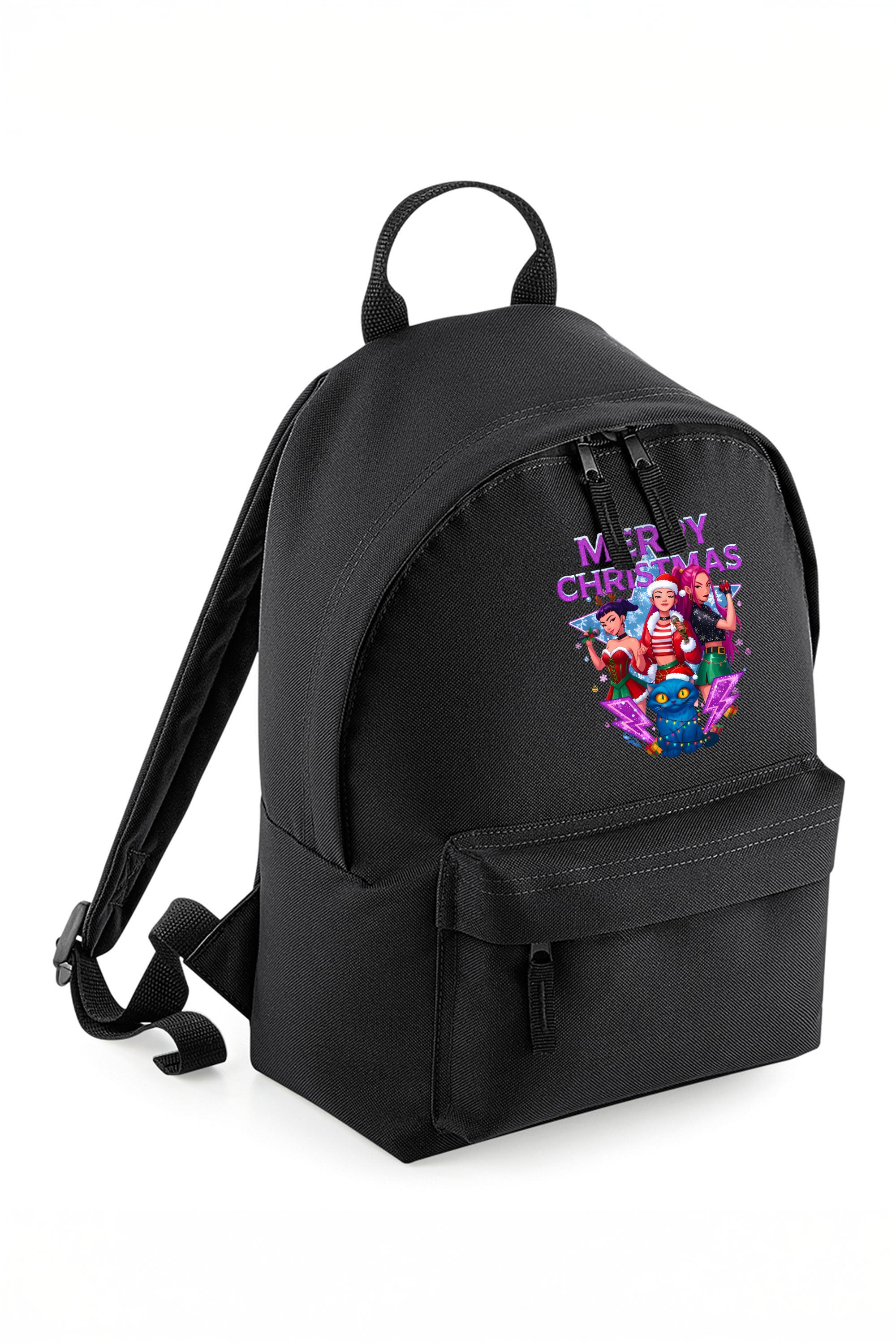 Kpop Girls squad Christmas Printed Mini Backpack
