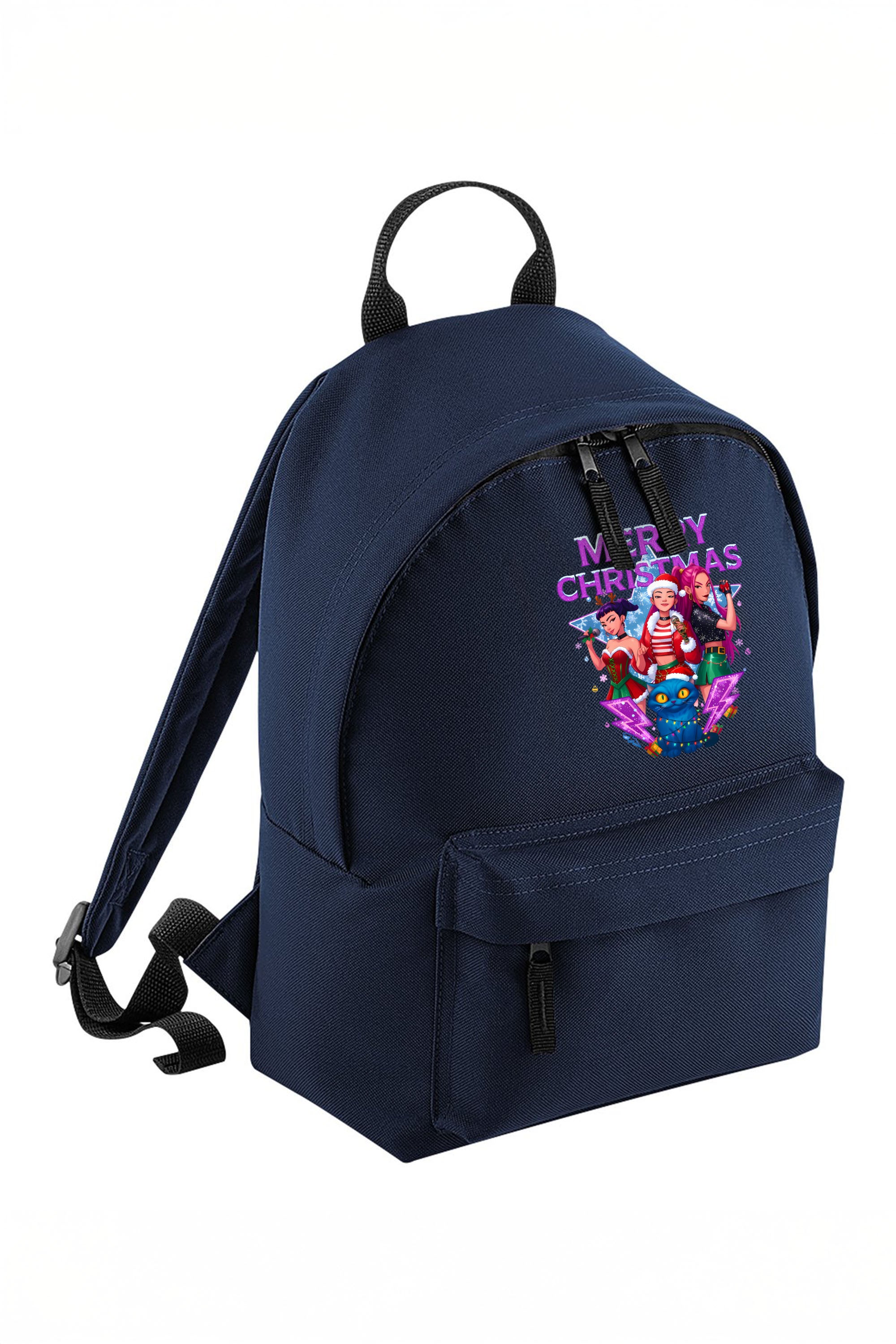 Kpop Girls squad Christmas Printed Mini Backpack