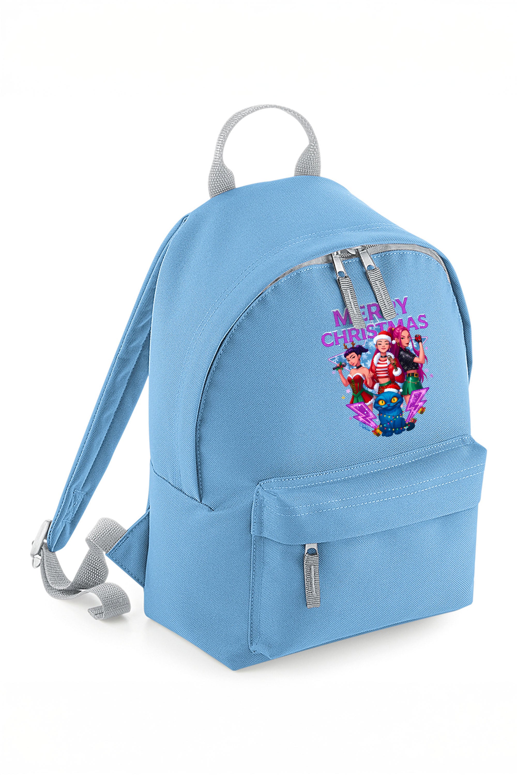 Kpop Girls squad Christmas Printed Mini Backpack