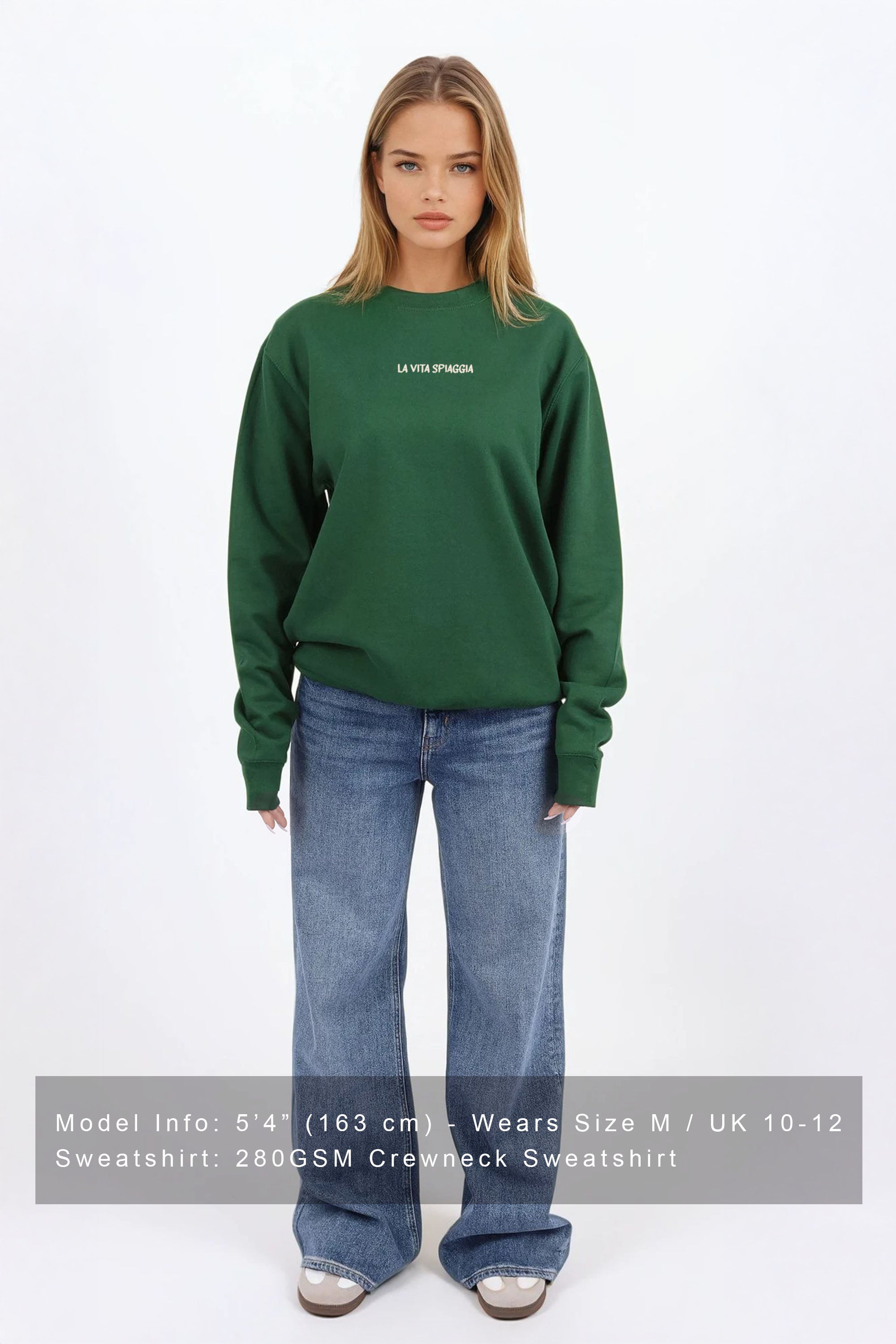 La Vita Spiaggia Printed Sweatshirt