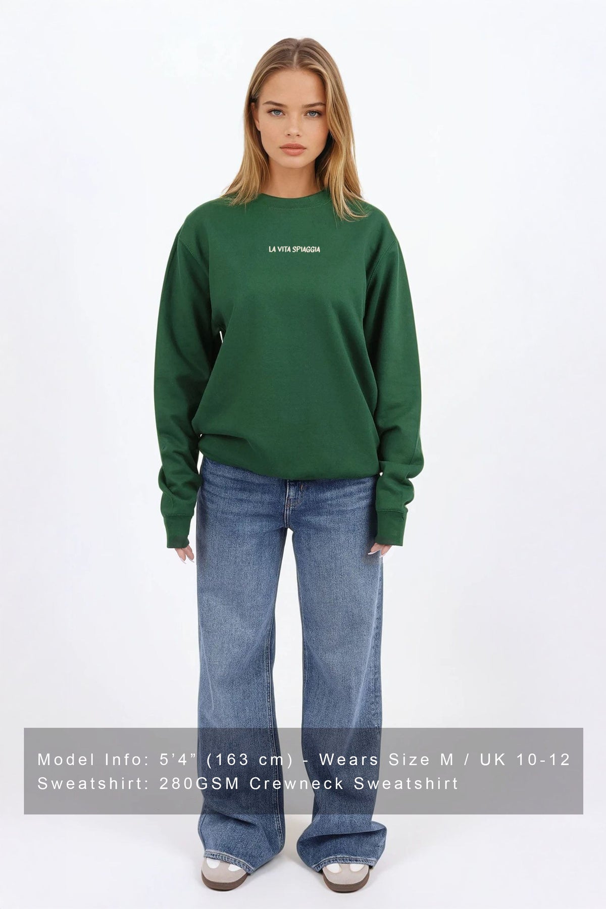 La Vita Spiaggia Printed Sweatshirt