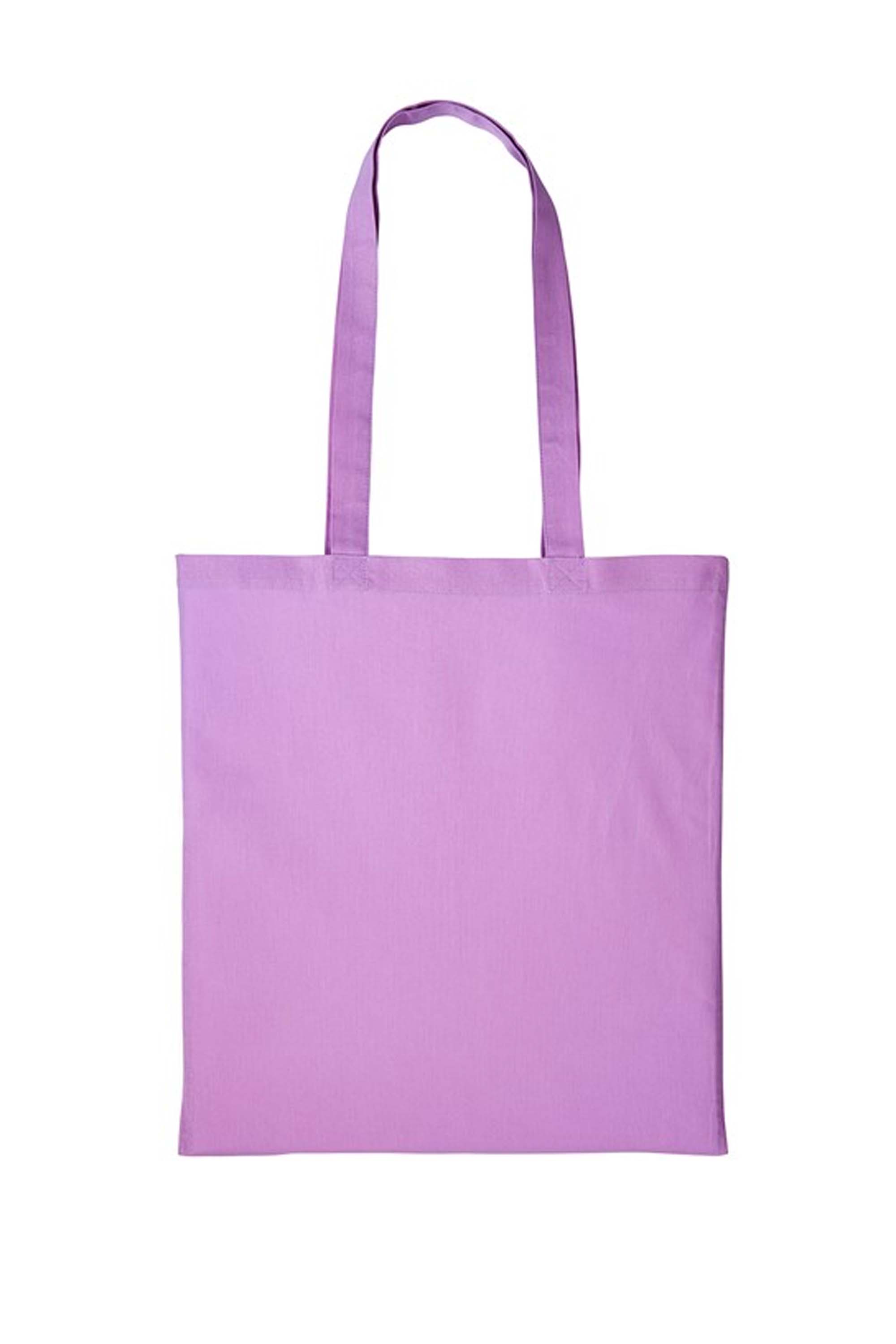 Custom Printed Cotton Shopper Long Handle Canvas Bag