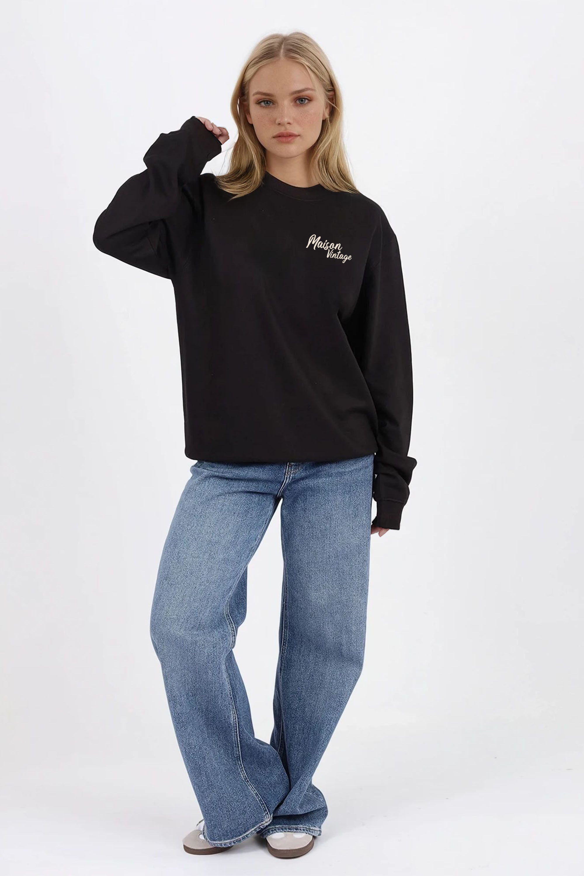 Maison Vintage Seafood Printed Sweatshirt