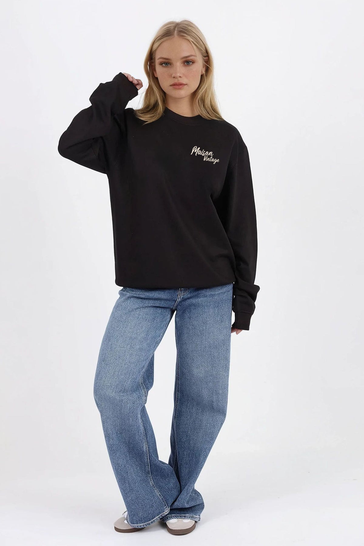 Maison Vintage Seafood Printed Sweatshirt