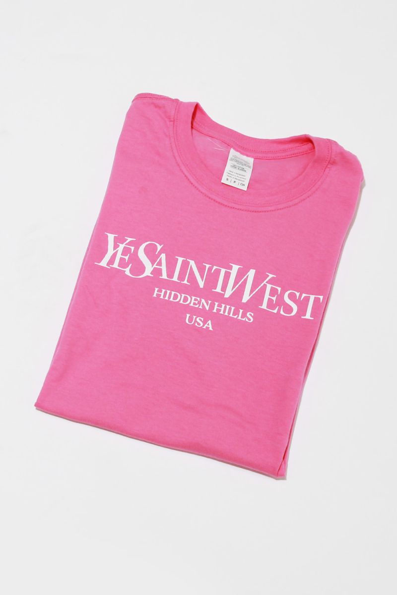 Ye Saint West Slogan Printed T-Shirt (Pack of 6)