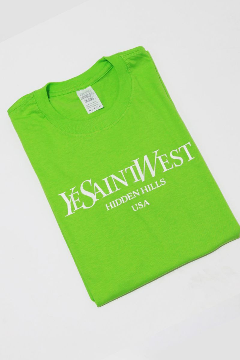 Ye Saint West Slogan Printed T-Shirt (Pack of 6)
