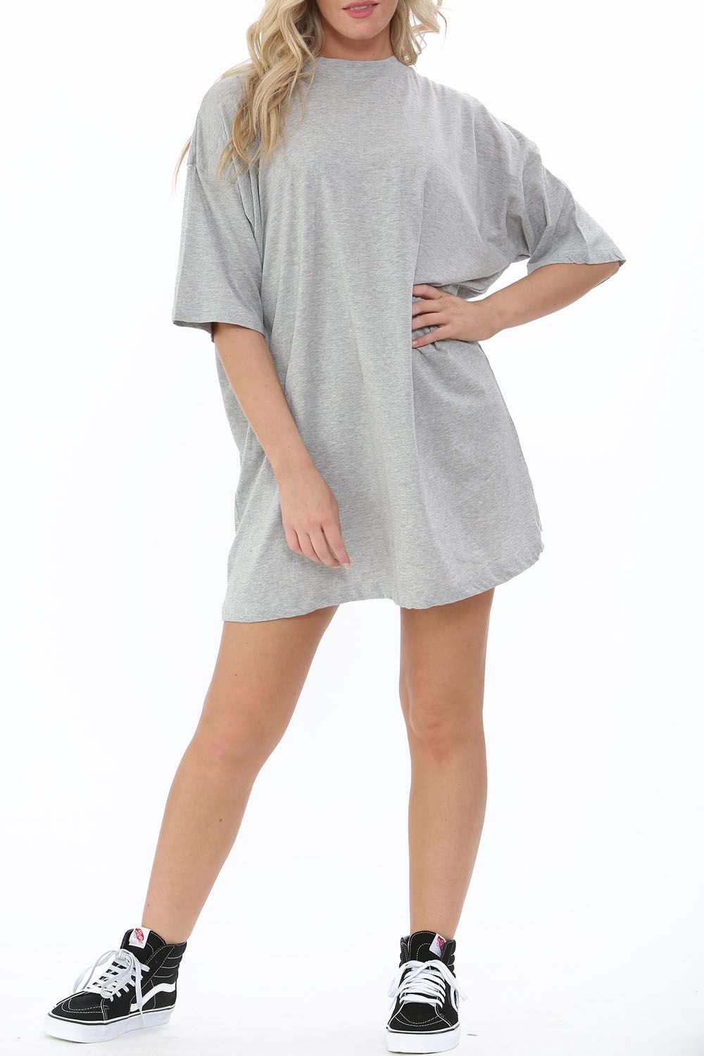 Oversized Stretch Jersey T-Shirt Dress (Pack of 6)