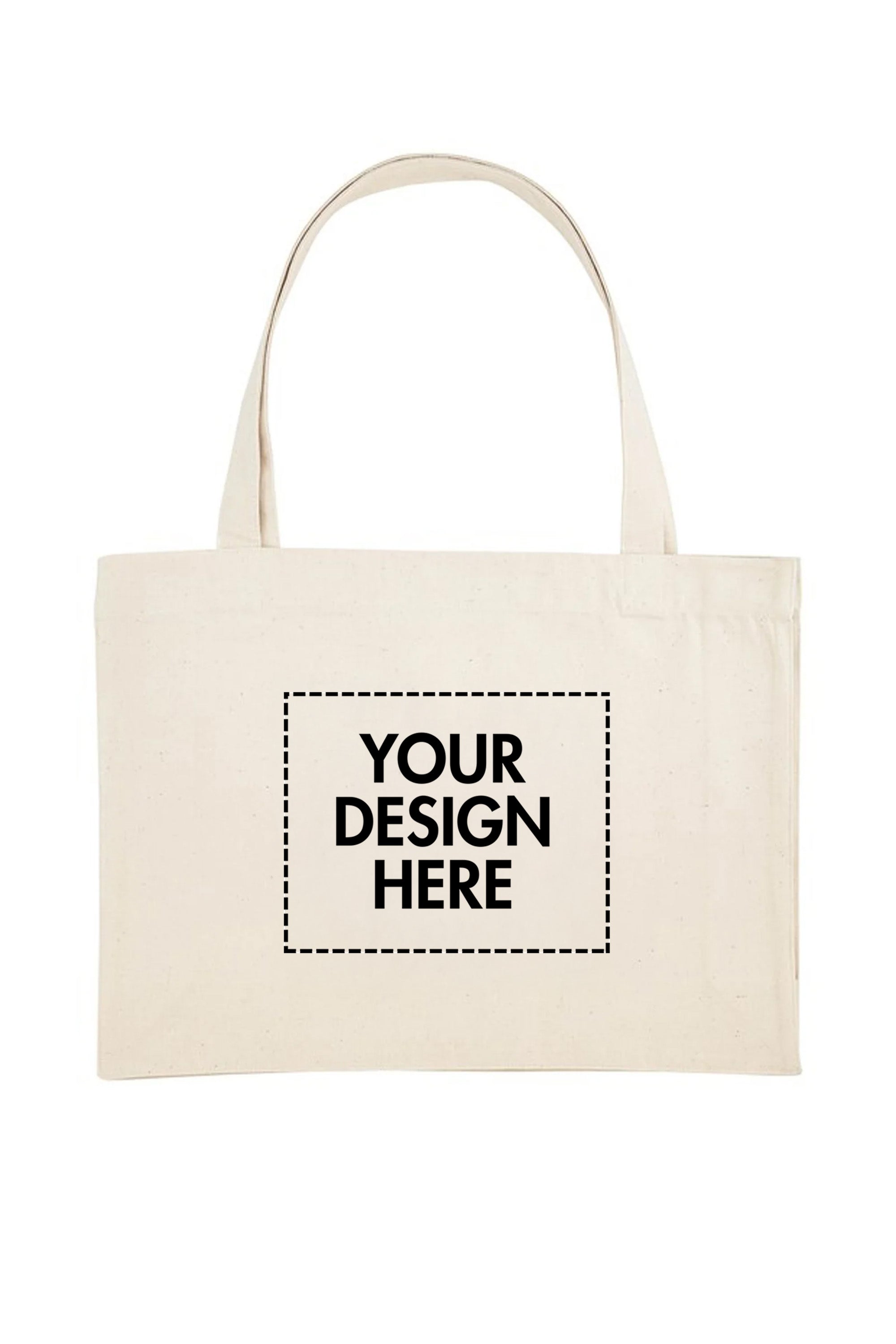 Custom Printed Woven Shopping Tote Bag