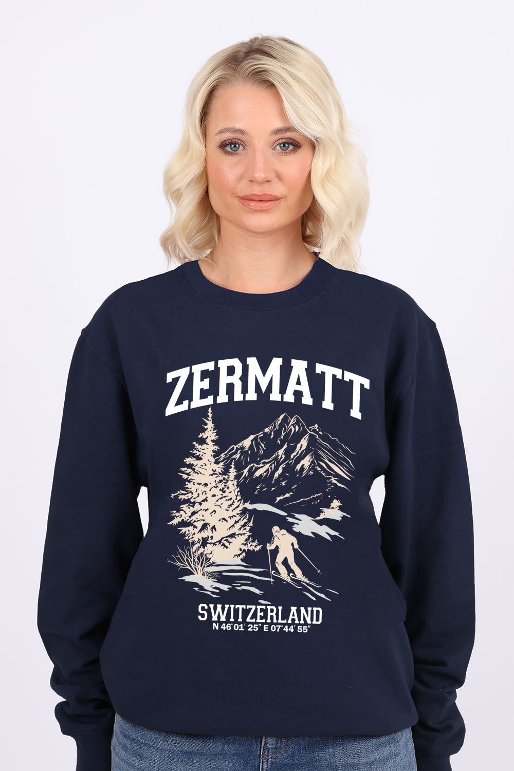 Zermatt Printed Sweatshirt