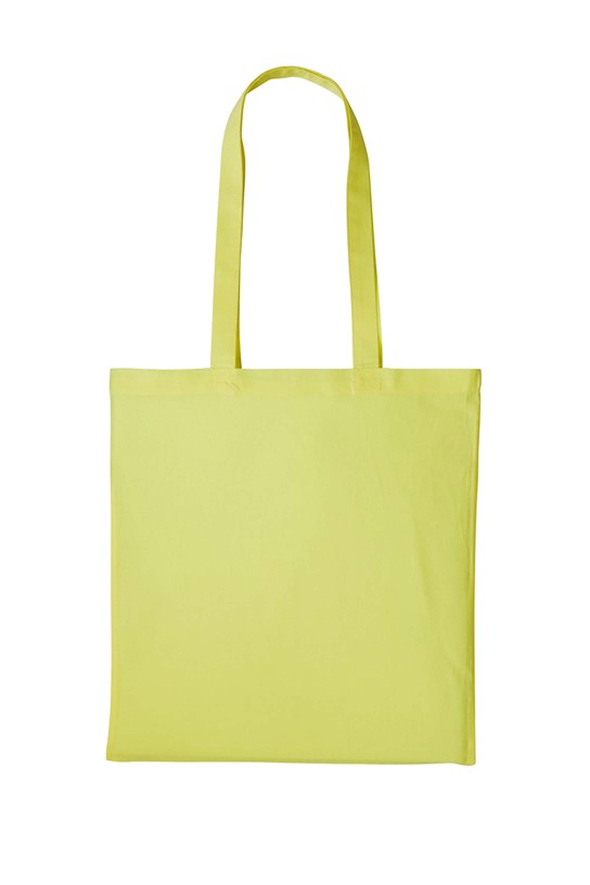 Cotton Shopper Long Handle Canvas Bag