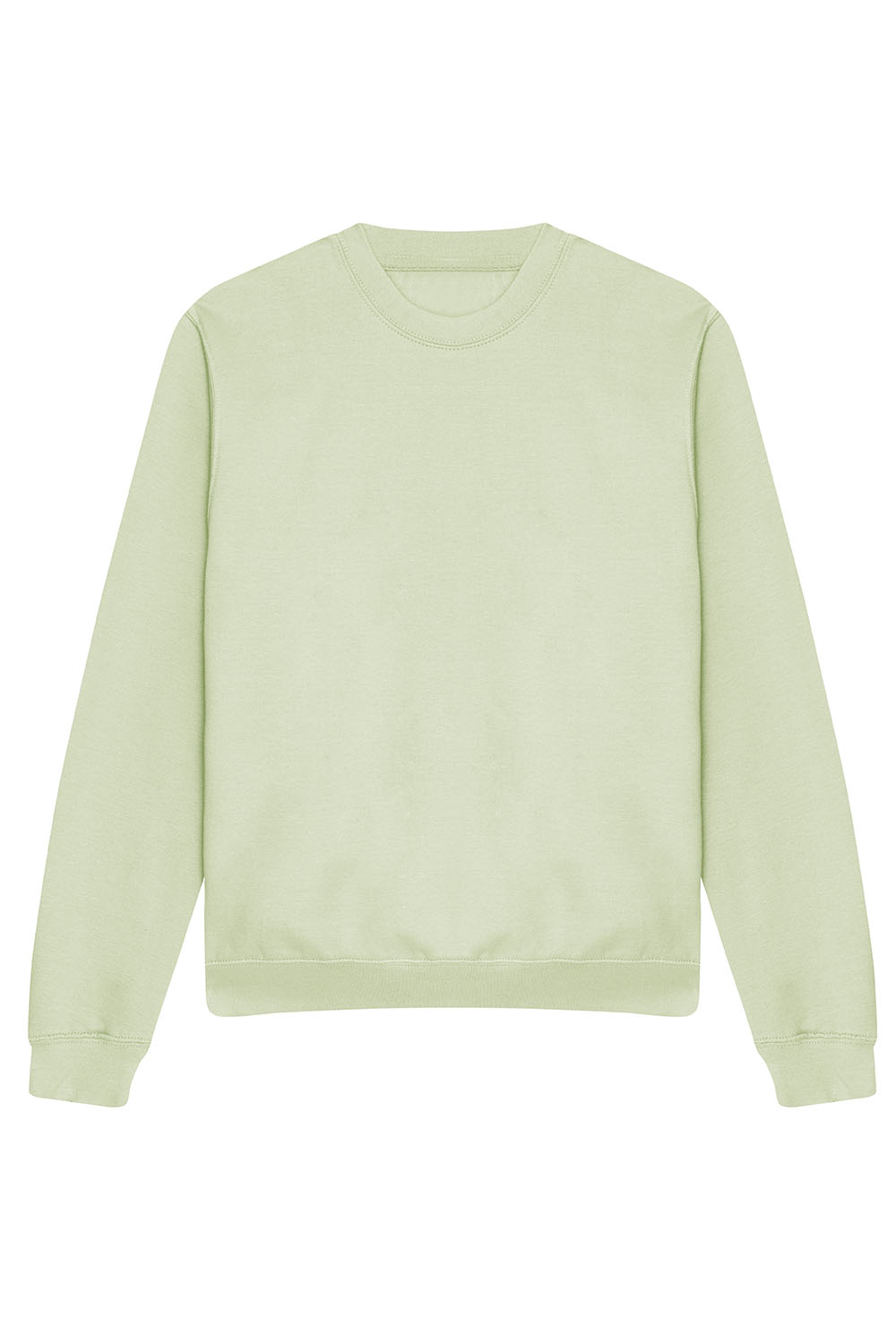 Plain Sweatshirt In Pistachio Green (Single).