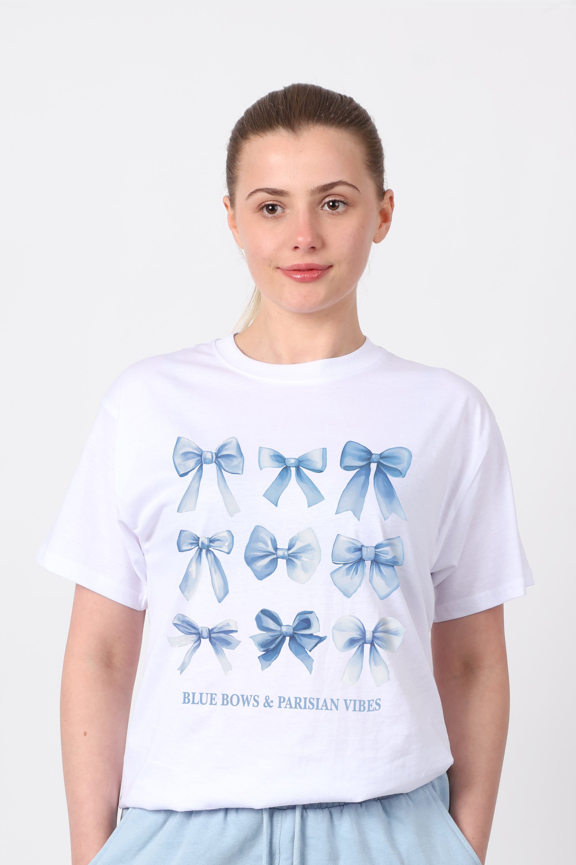 Bows and Parisian Printed Set (Pack Of 3 Sets)