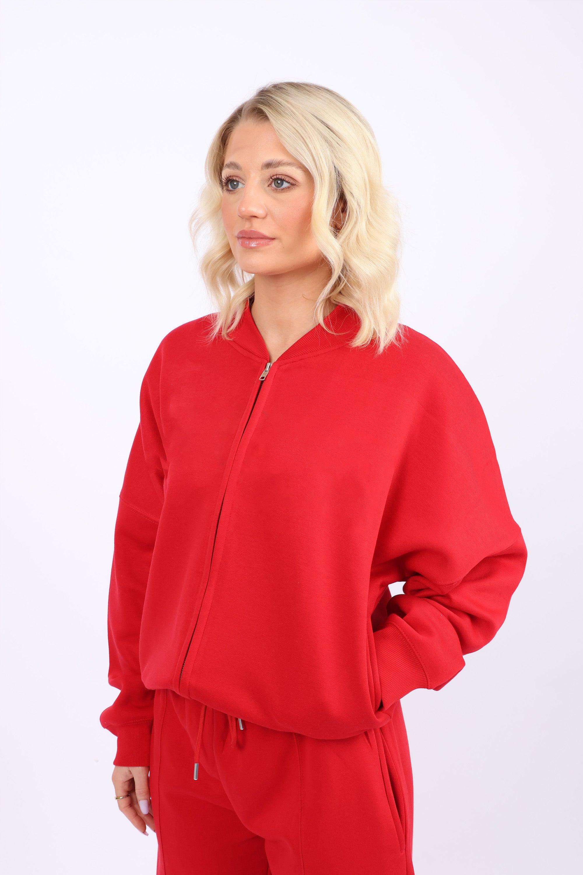Bomber Style Fleece Zipper Co-ord Set (Pack of 6 Sets)