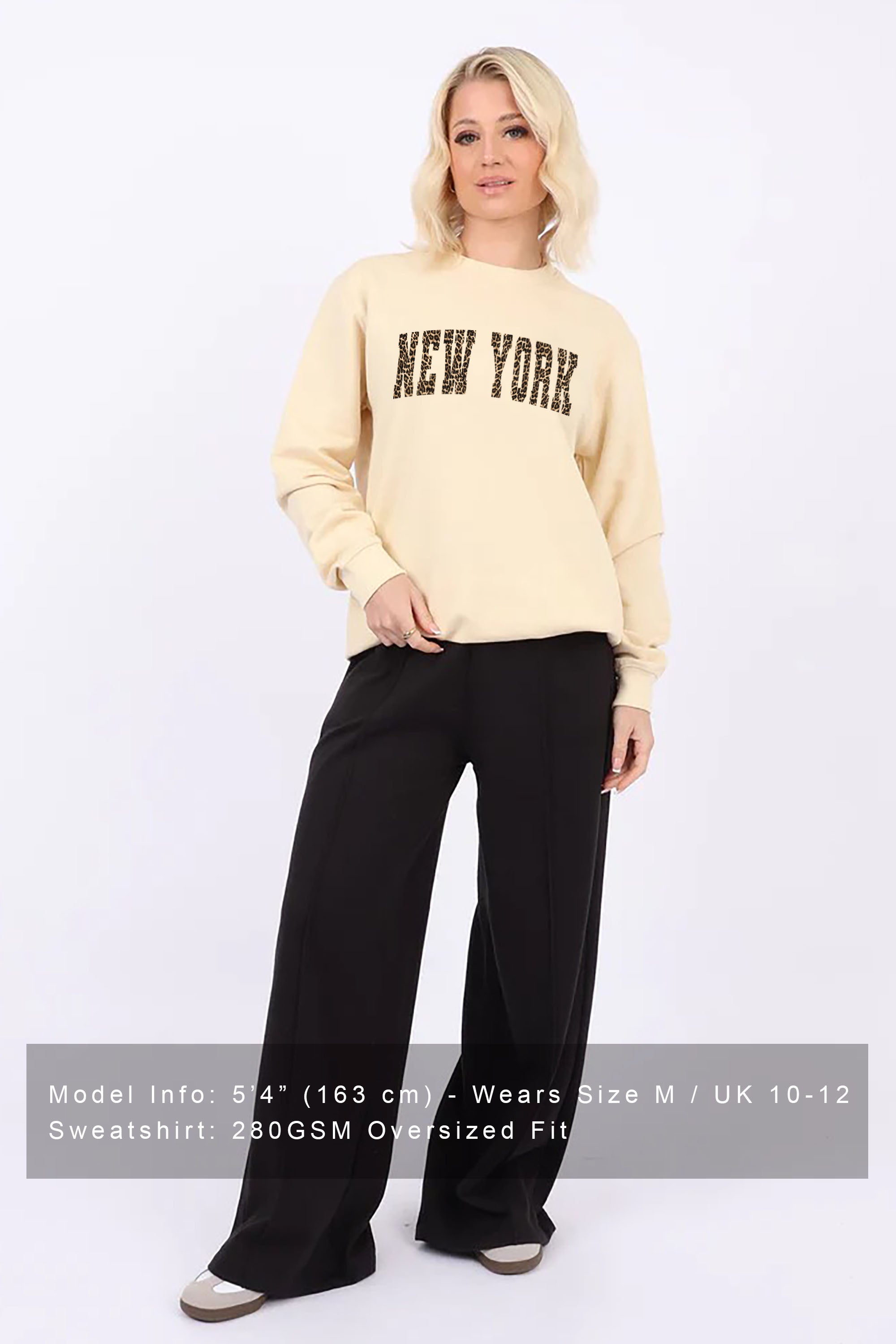 New York Leopard Printed Sweatshirts (Pack of 6)